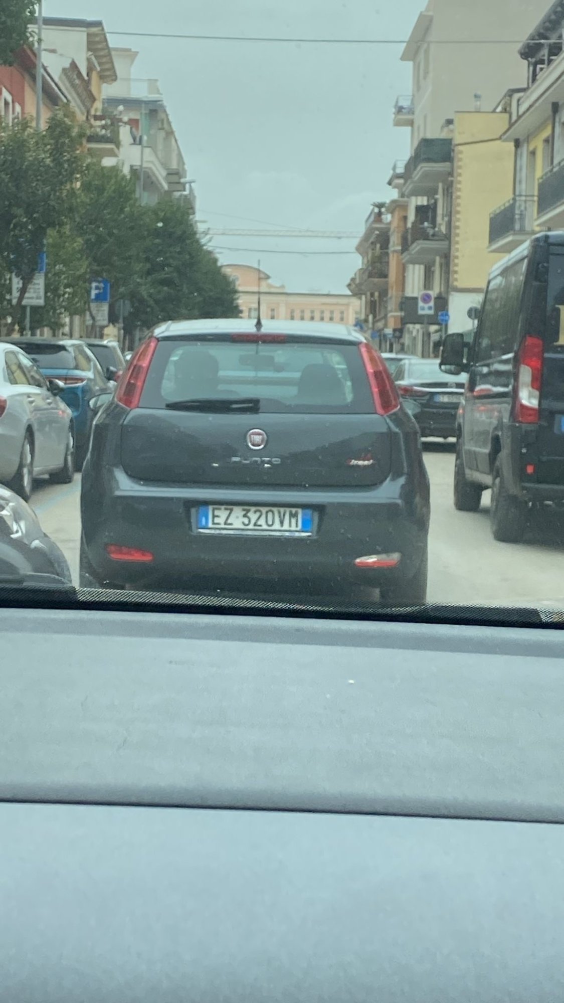 Numer rejestracyjny EZ320VM posiada FIAT Punto 4a serie