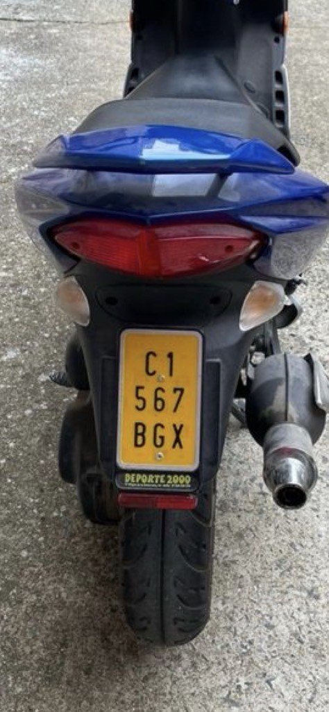 Numer rejestracyjny C1567BGX posiada  