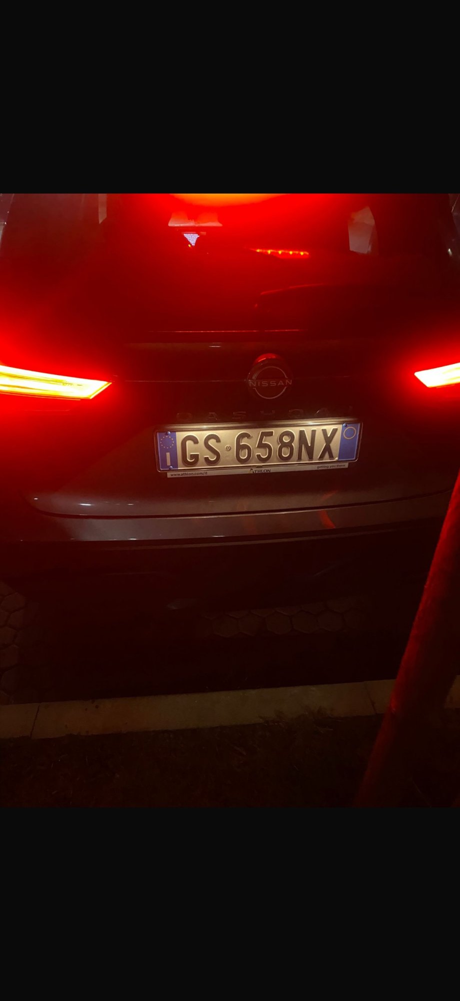 Numer rejestracyjny GS658NX posiada NISSAN Qashqai 3a serie