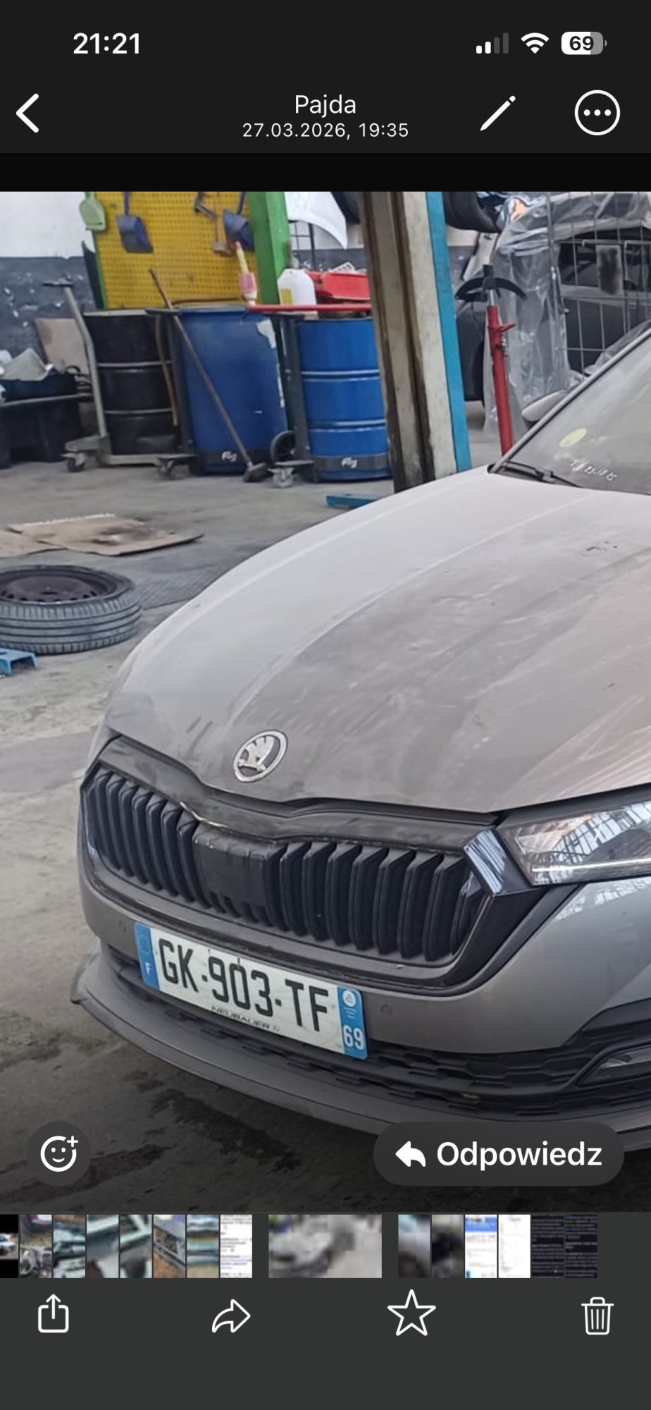 Numer rejestracyjny GK903TF posiada SKODA OCTAVIA IV COMBI 2.0 TDI 150 SELECTION DSG Numer rejestracyjny GK903TF posiada SKODA OCTAVIA IV COMBI 2.0 TDI 150 SELECTION DSG