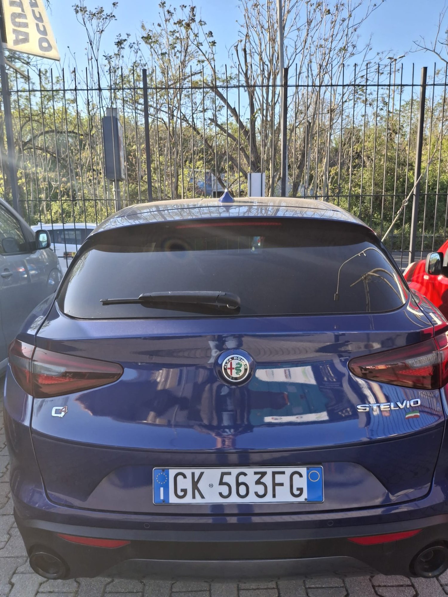 Numer rejestracyjny GK563FG posiada ALFA ROMEO Stelvio