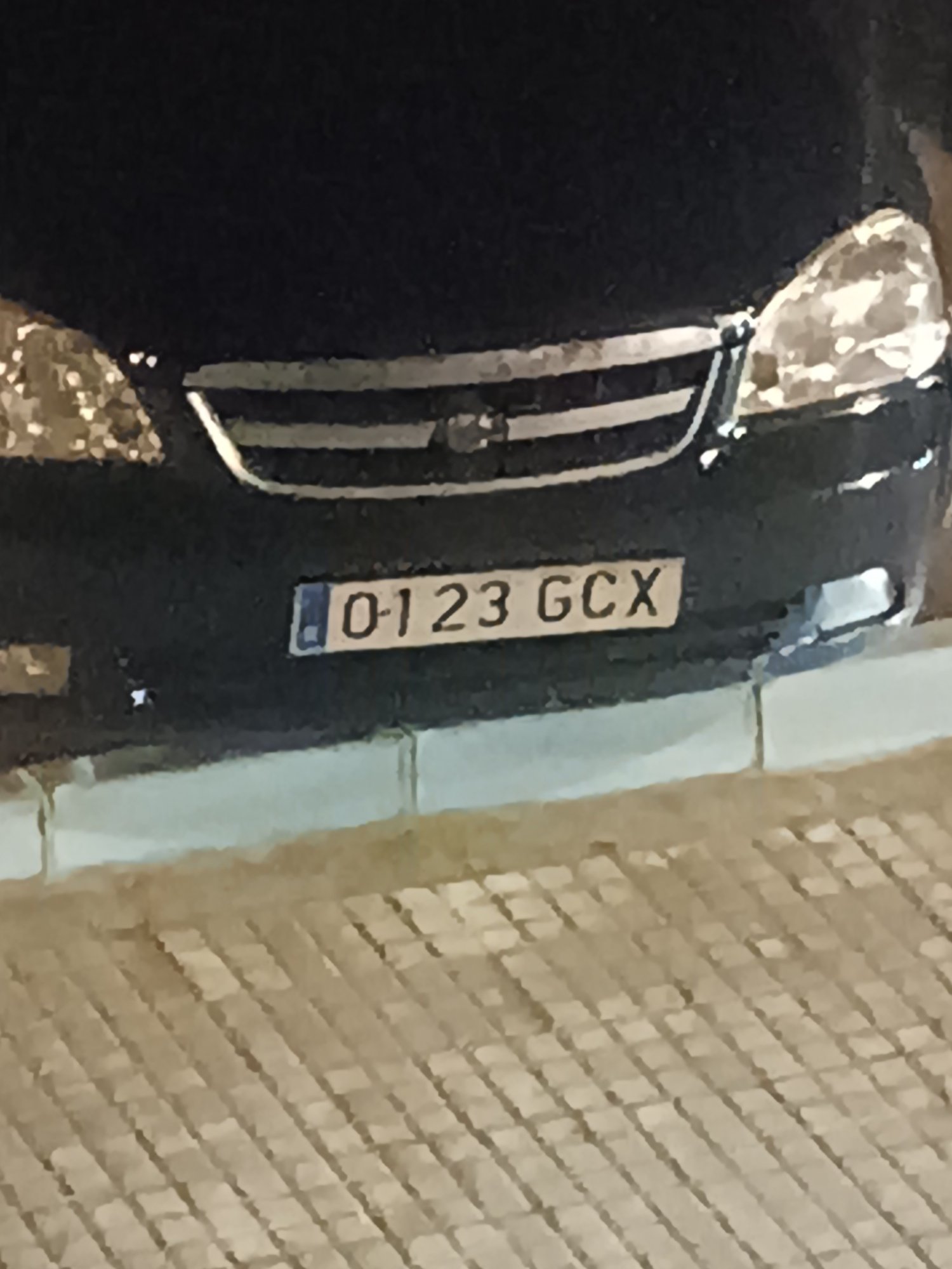 Numer rejestracyjny 0123GCX posiada CHEVROLET-GM NUBIRA