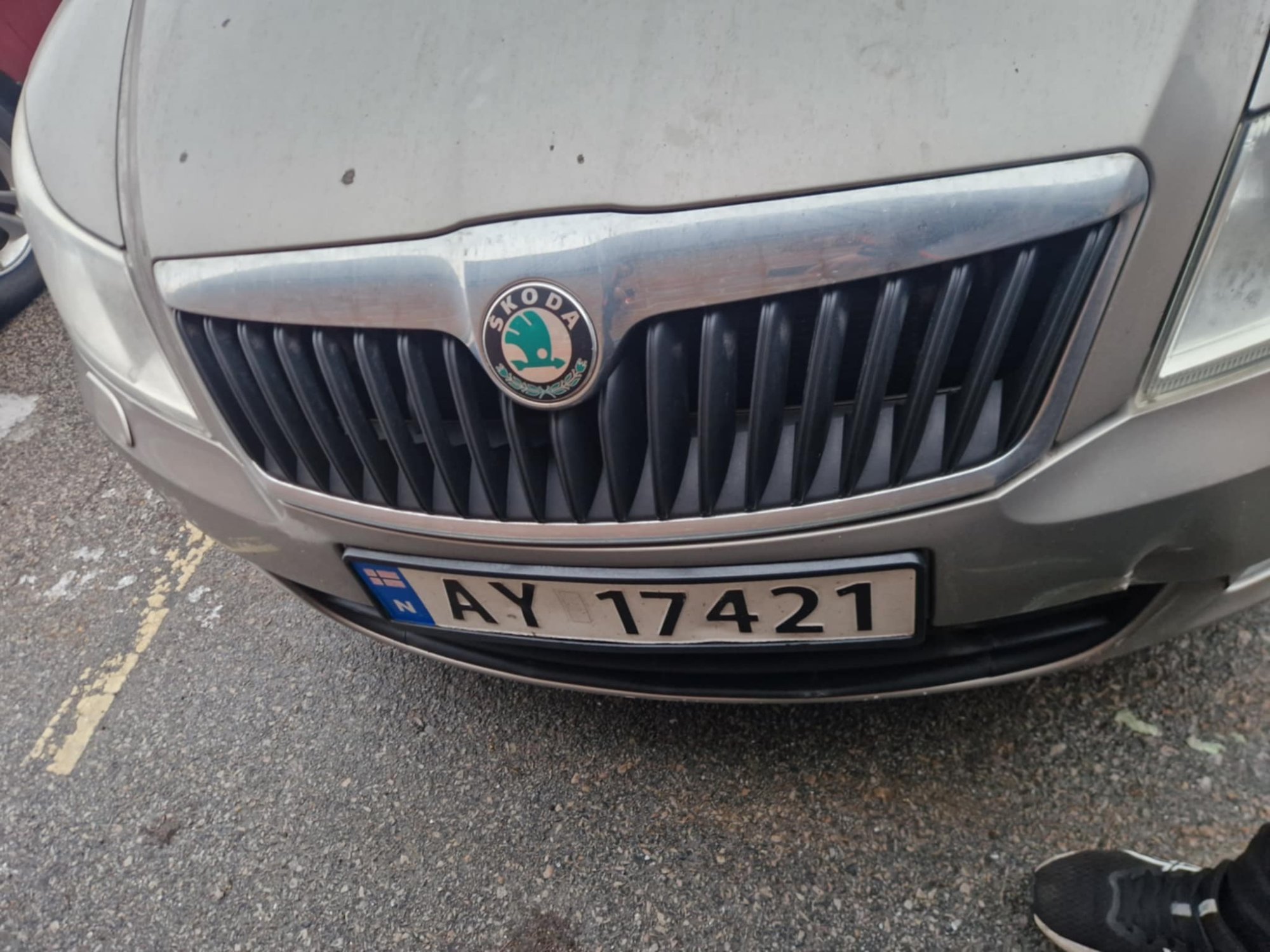 Numer rejestracyjny AY17421 posiada Škoda 