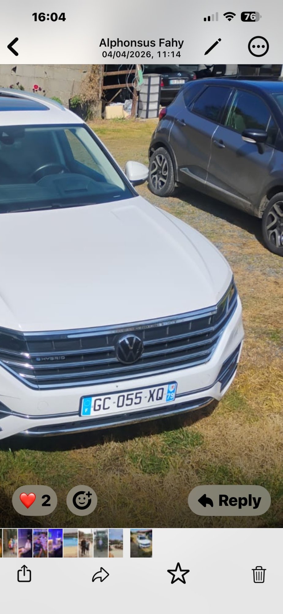 Numer rejestracyjny GC055XQ posiada VOLKSWAGEN TOUAREG III