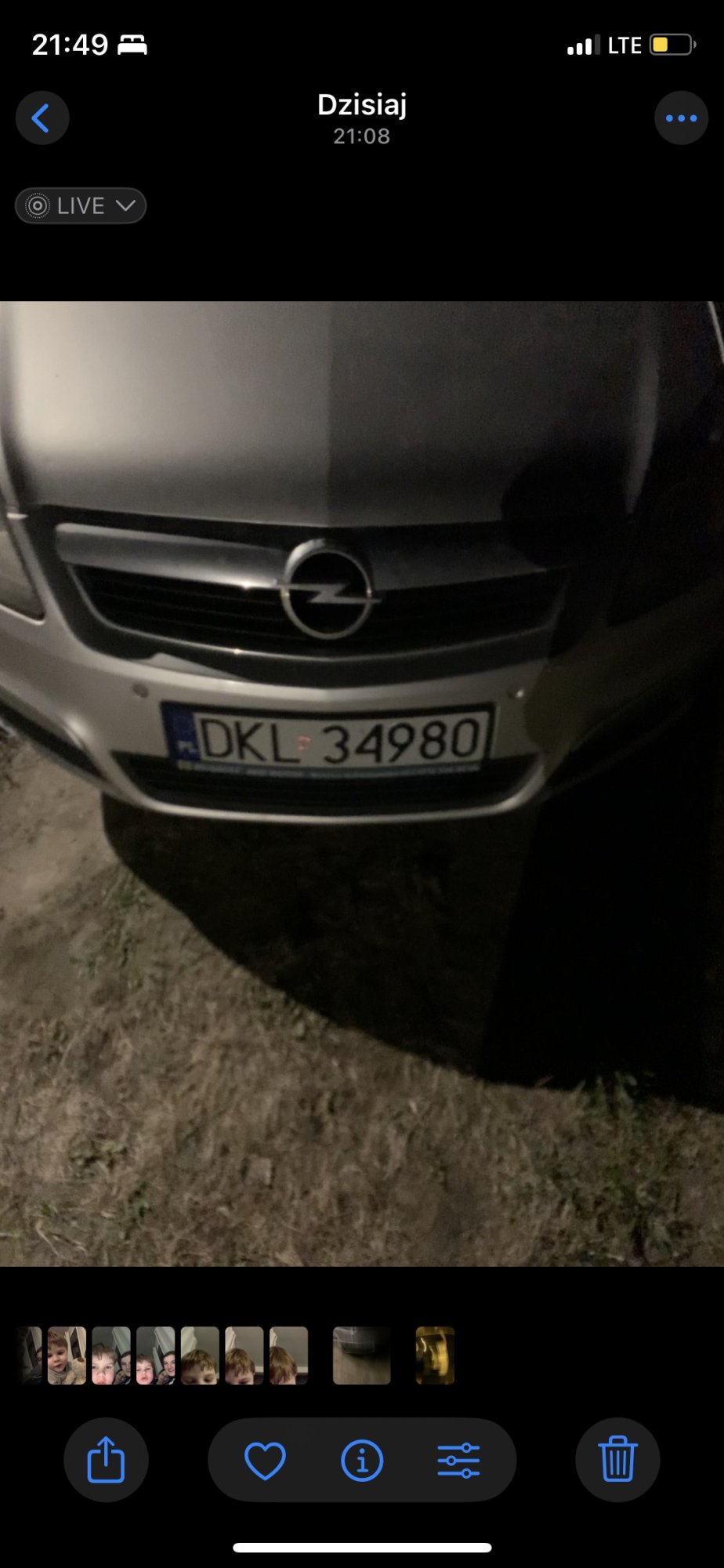 Numer rejestracyjny DKL 34980 posiada OPEL Zafira 1.9 CDTI MR`06 E4 Essentia Aut. - DKL34980