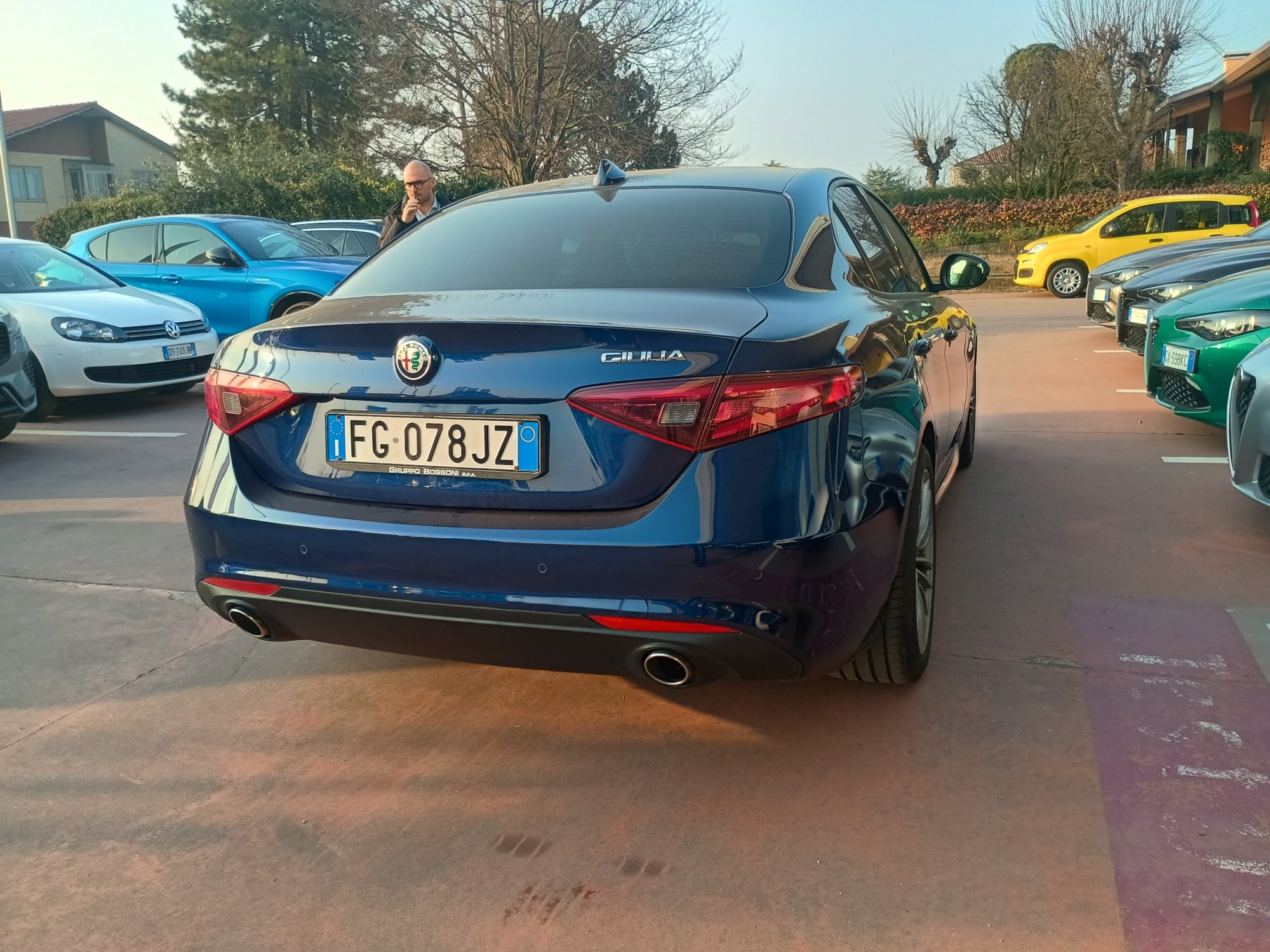 Numer rejestracyjny FG078JZ posiada ALFA ROMEO Giulia