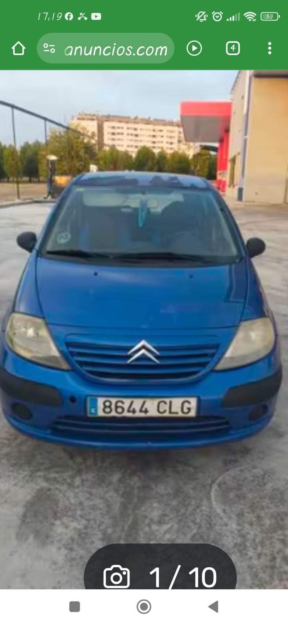 Numer rejestracyjny 8644CLG posiada CITROEN C3