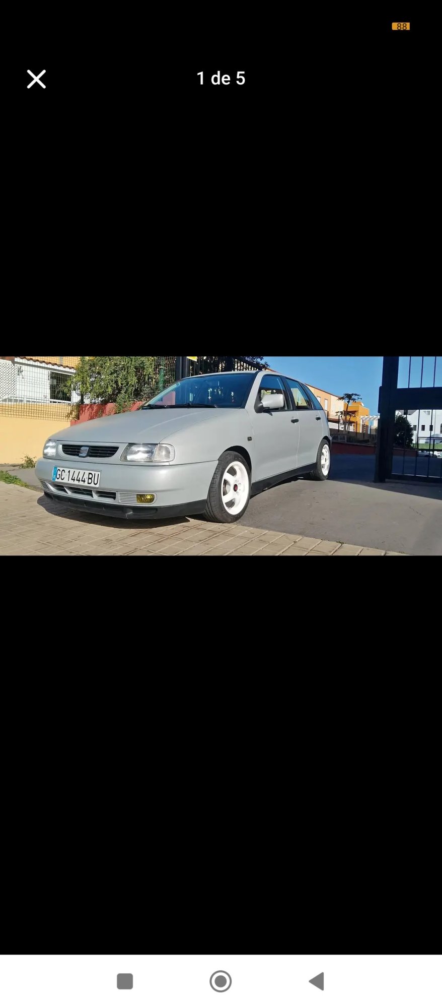 Numer rejestracyjny GC1444BU posiada SEAT IBIZA