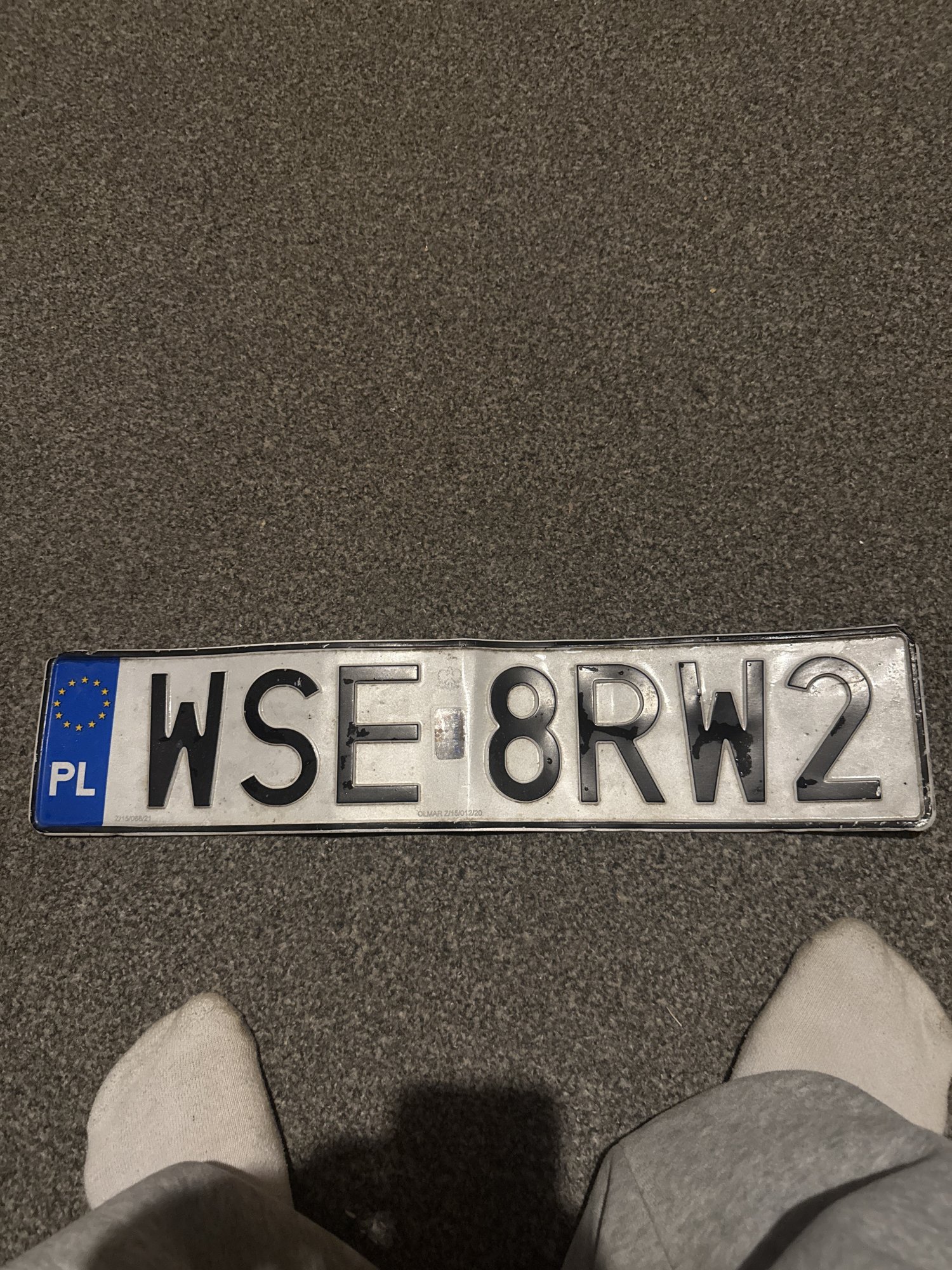 Numer rejestracyjny WSE 8RW2 posiada BMW 320D - WSE8RW2