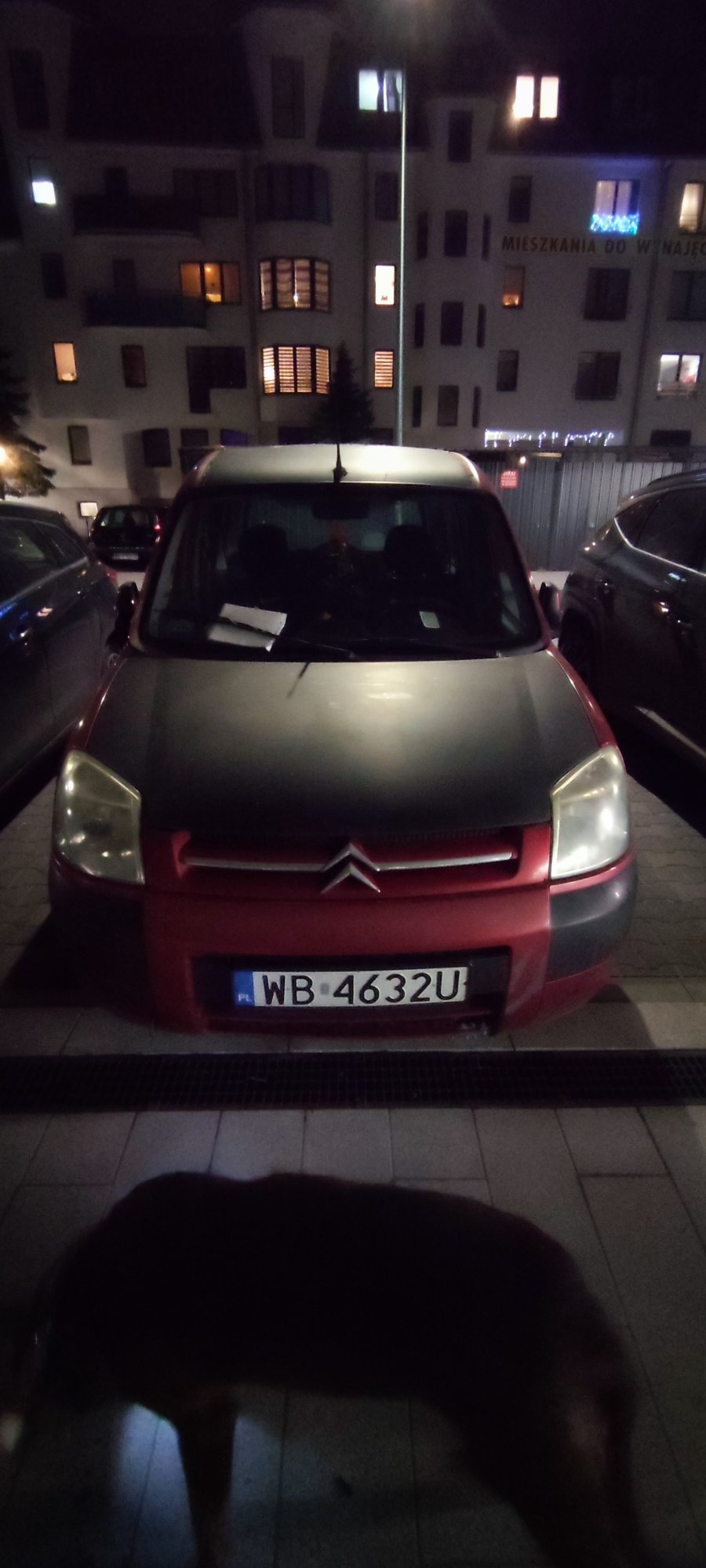 Numer rejestracyjny WB 4632U posiada CITROEN BERLINGO 2.0 HDI - WB4632U