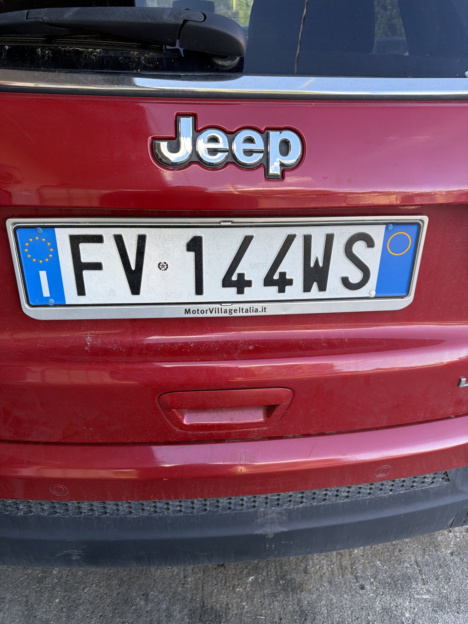 Numer rejestracyjny FV144WS posiada JEEP Compass 2a serie Numer rejestracyjny FV144WS posiada JEEP Compass 2a serie