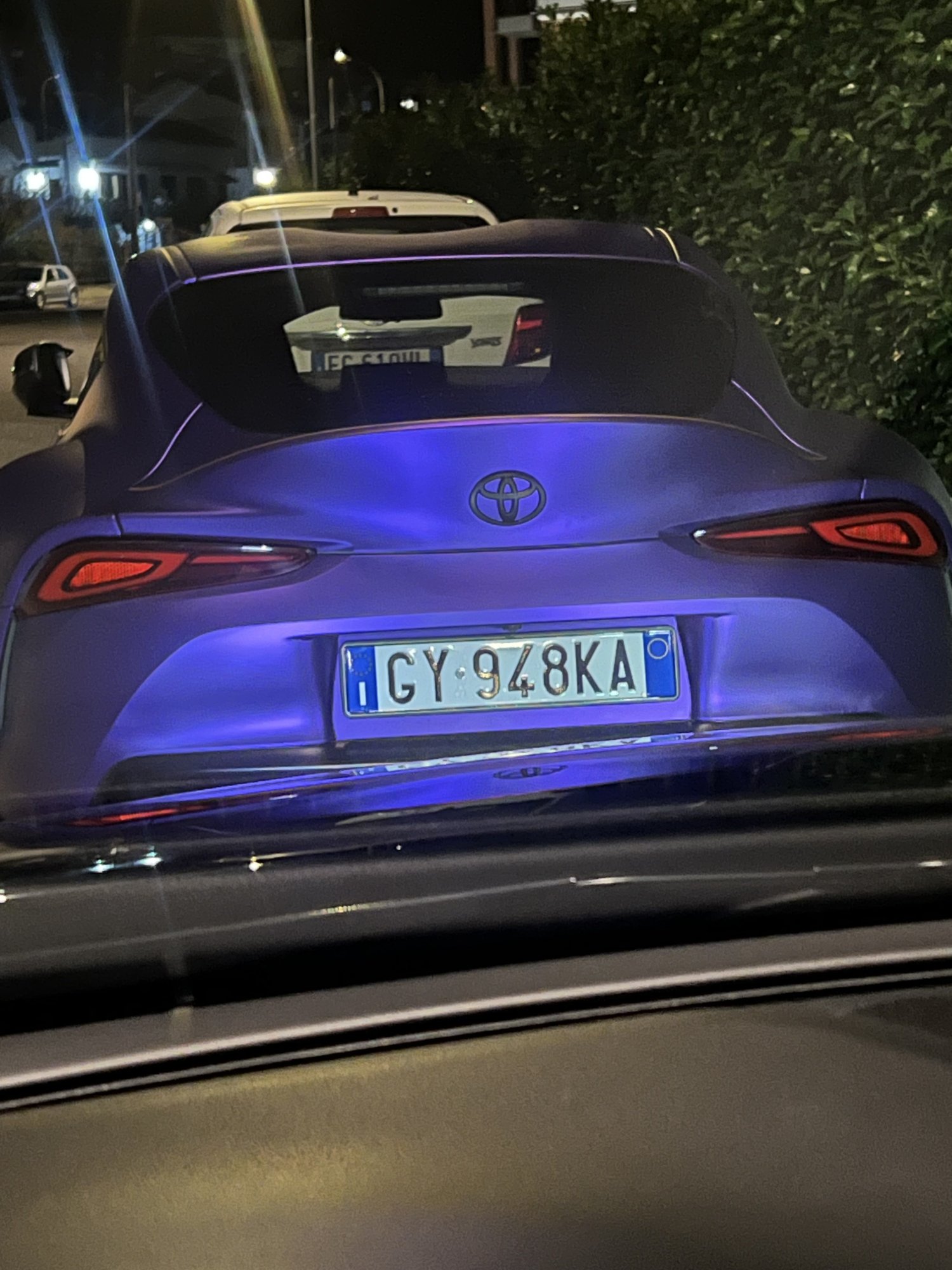 Numer rejestracyjny GY948KA posiada TOYOTA GR Supra