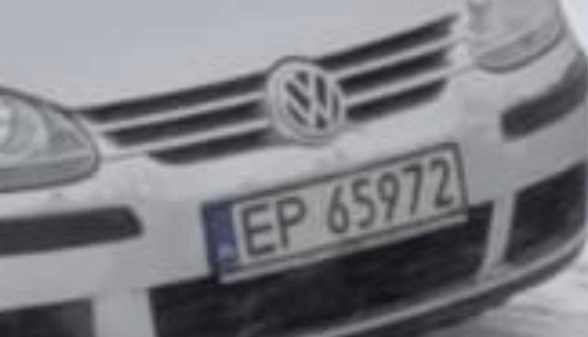 Numer rejestracyjny EP 65972 posiada VOLKSWAGEN GOLF - EP65972