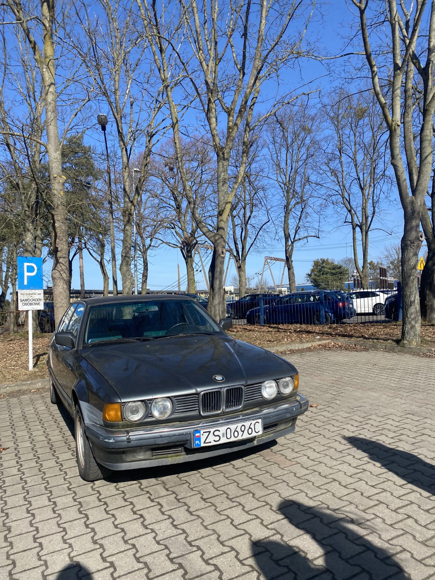 Numer rejestracyjny ZS 0696C posiada BMW 735i Kat. E32 735i Kat. E32 - ZS0696C