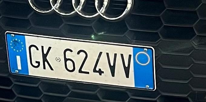 Numer rejestracyjny GK624VV posiada AUDI A3 4a serie Numer rejestracyjny GK624VV posiada AUDI A3 4a serie