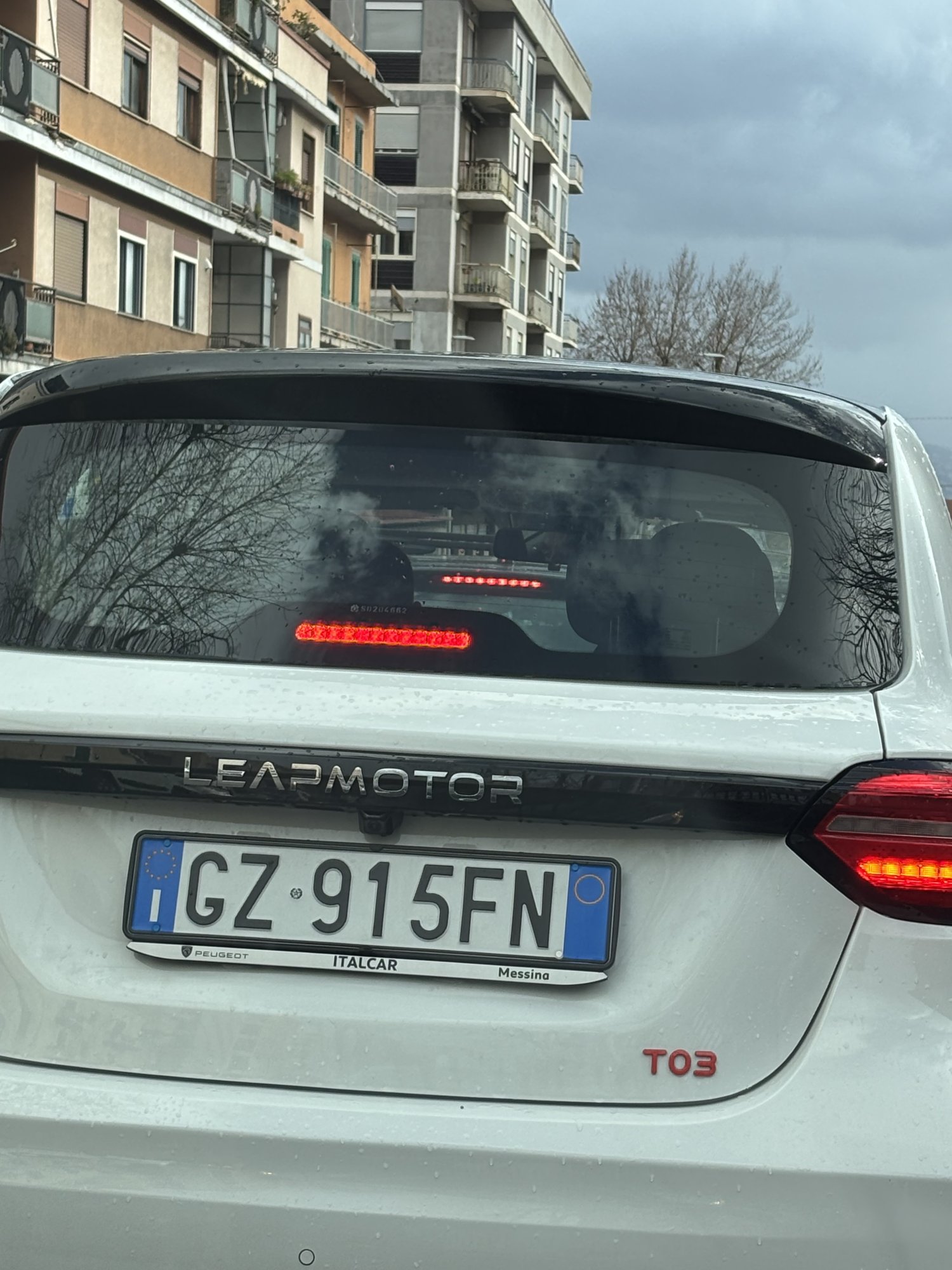 Numer rejestracyjny GZ915FN posiada LEAPMOTOR T03 Numer rejestracyjny GZ915FN posiada LEAPMOTOR T03