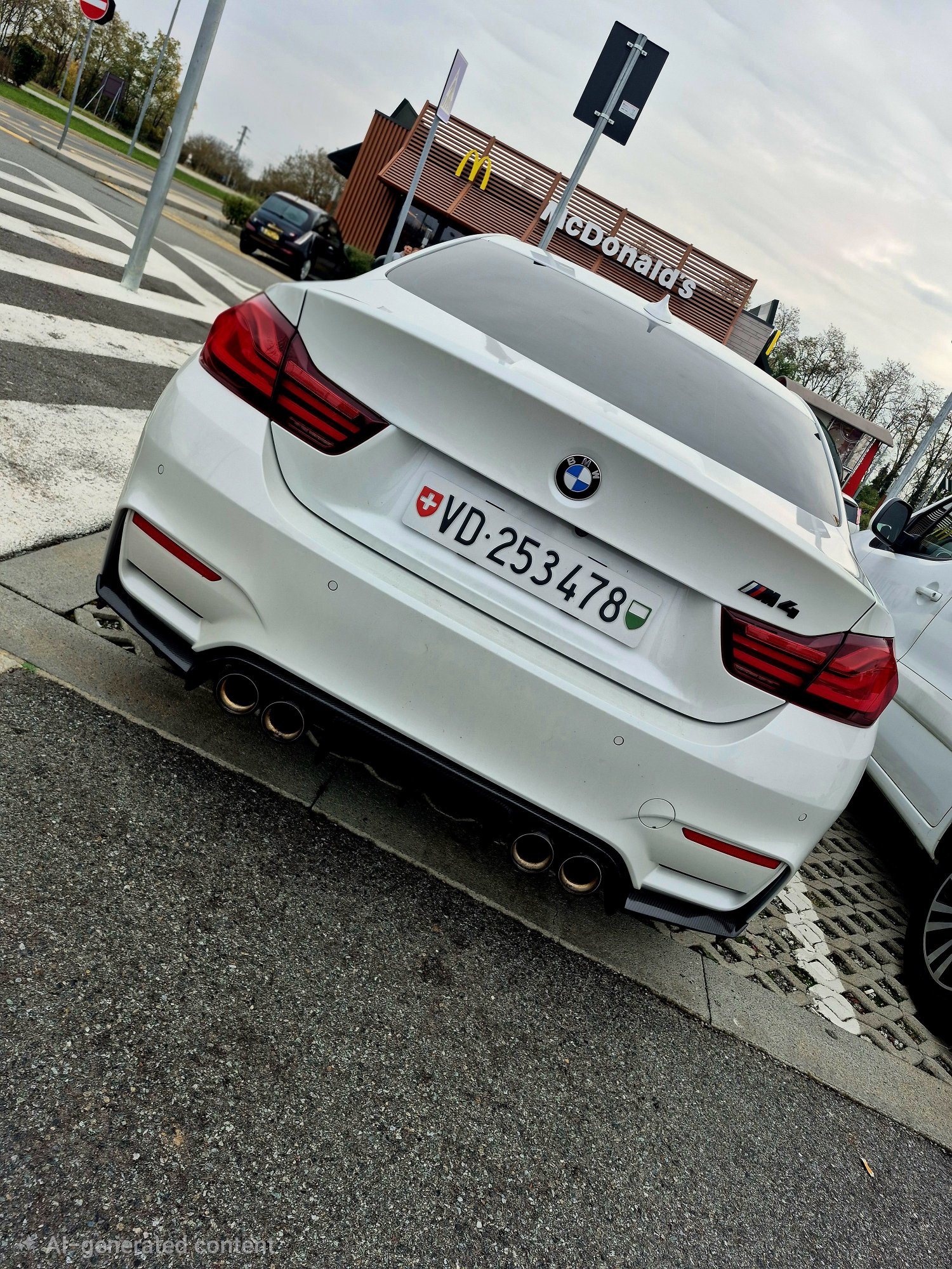 Numer rejestracyjny VD253478 posiada BMW M4