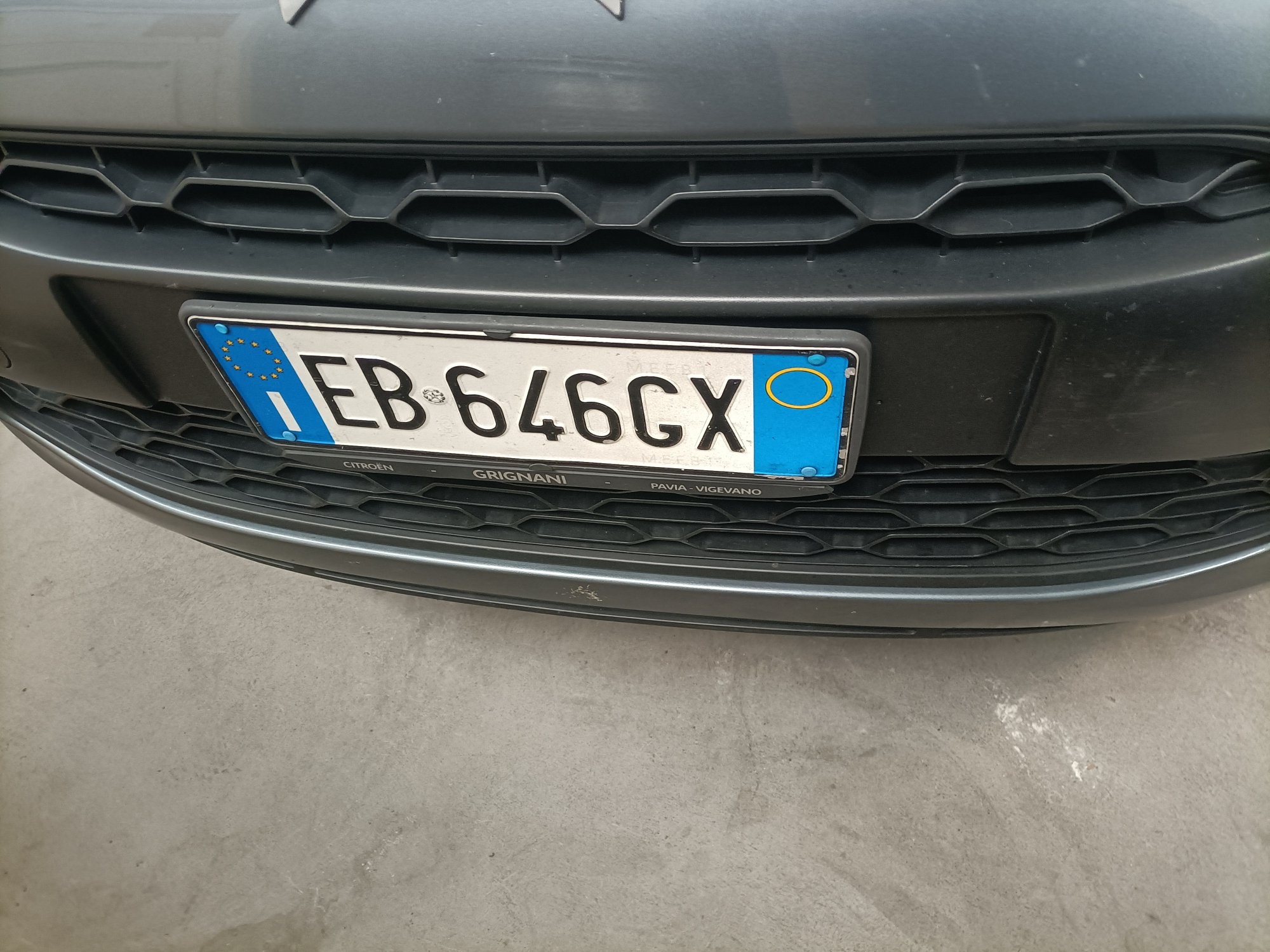 Numer rejestracyjny EB646GX posiada CITROEN C3 2a serie Numer rejestracyjny EB646GX posiada CITROEN C3 2a serie