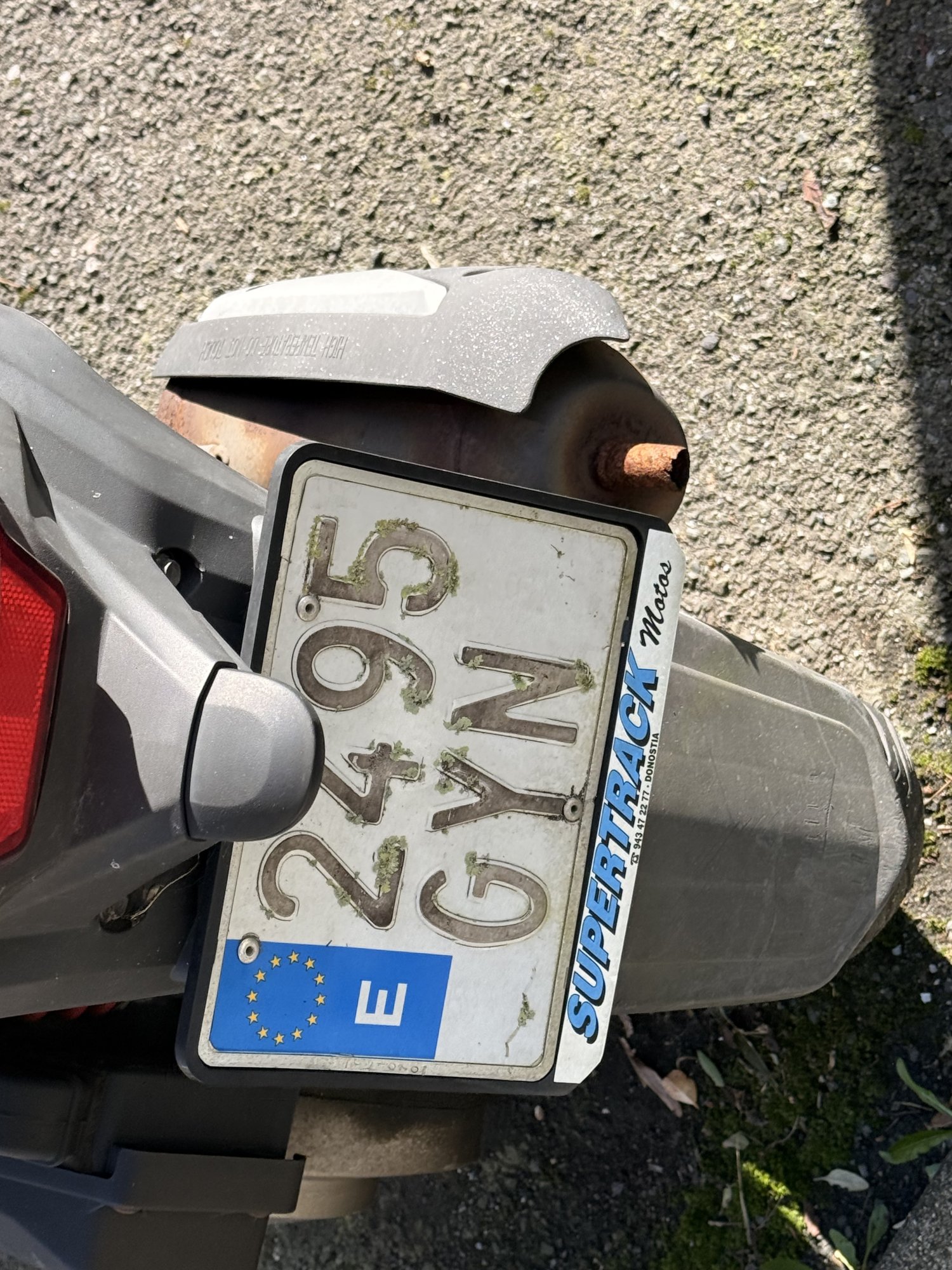 Numer rejestracyjny 2495GYN posiada SYM JET 125