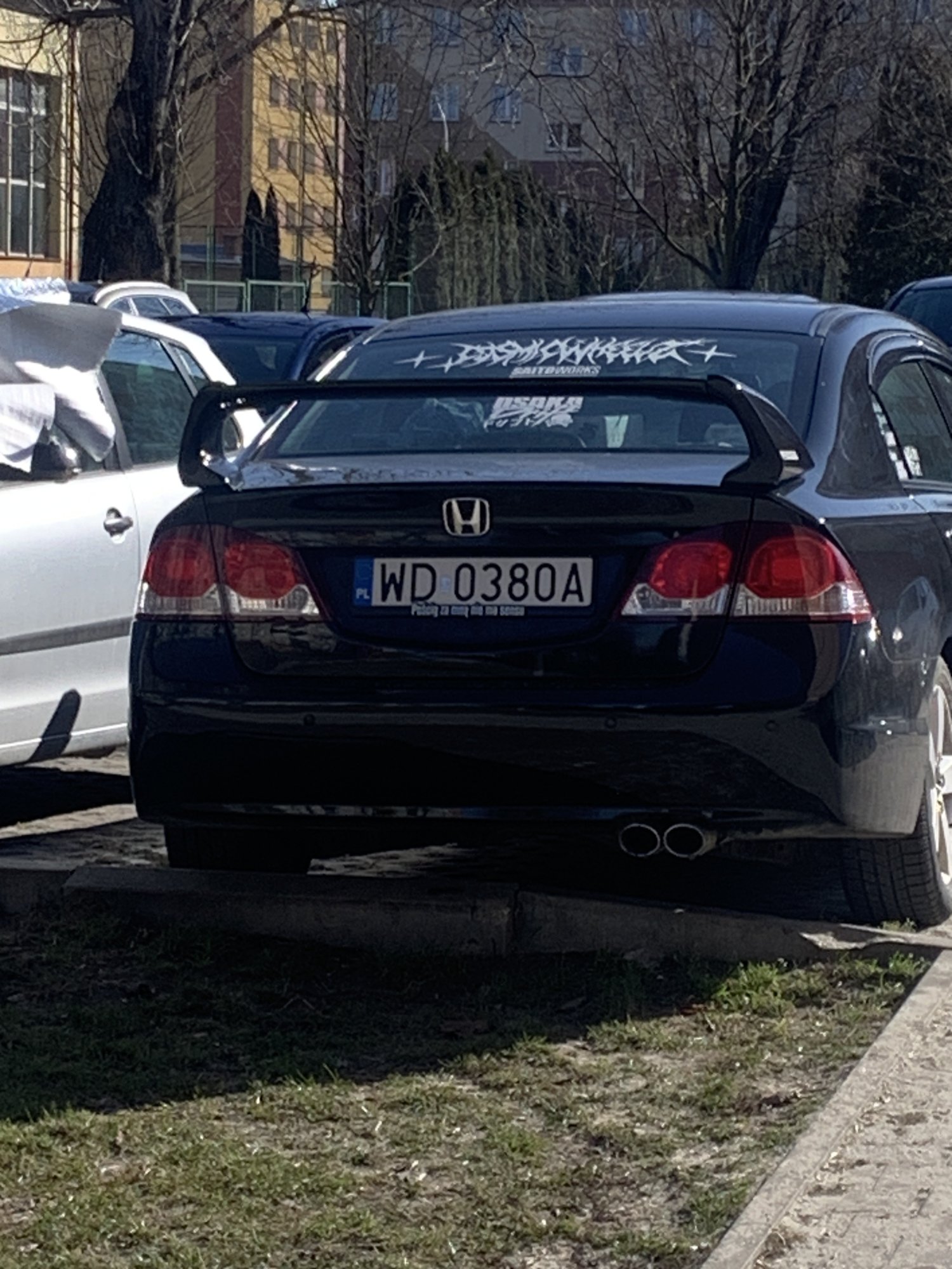 Numer rejestracyjny WD 0380A posiada HONDA Civic 1.8 MR`09 E5 Comfort - WD0380A