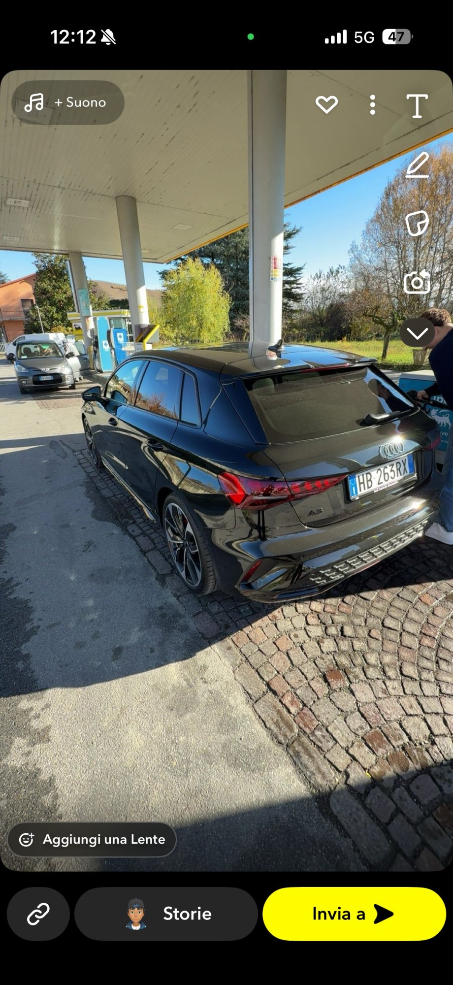 Numer rejestracyjny HB263RX posiada AUDI A3 4a serie