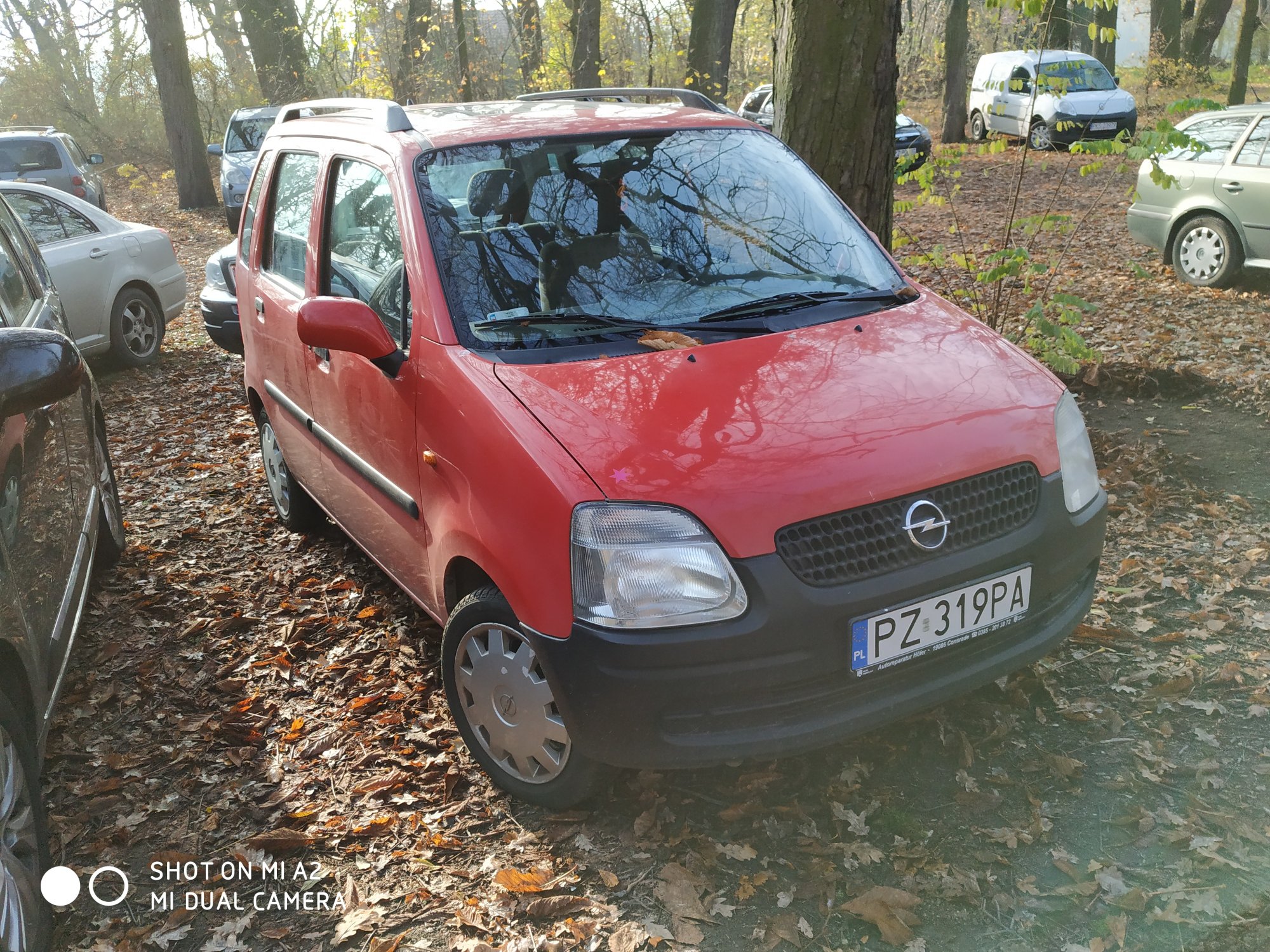Numer rejestracyjny PZ 319PA posiada OPEL AGILA - PZ319PA