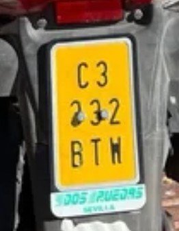 Numer rejestracyjny C3232BTW posiada KYMCO AGILITY