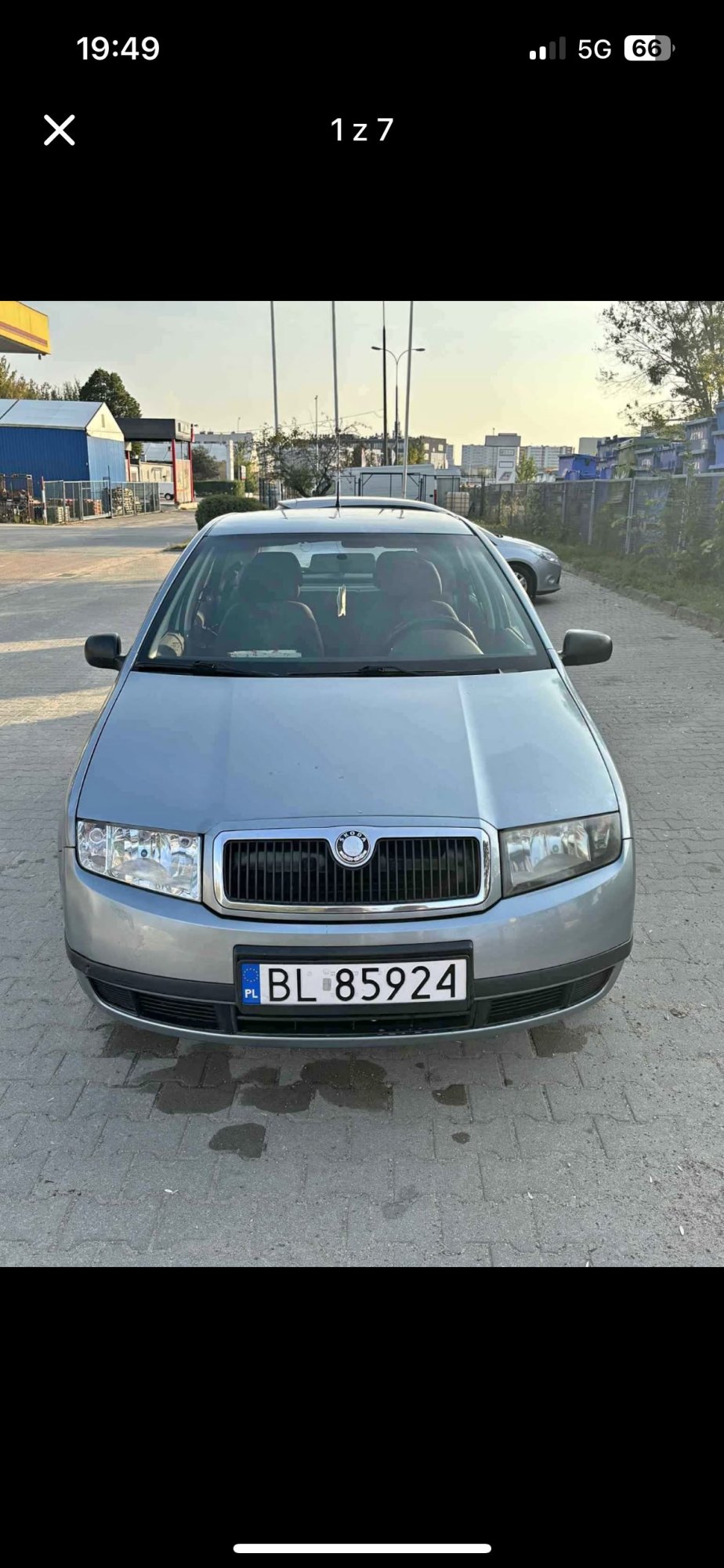 Numer rejestracyjny BL 85924 posiada SKODA FABIA - BL85924