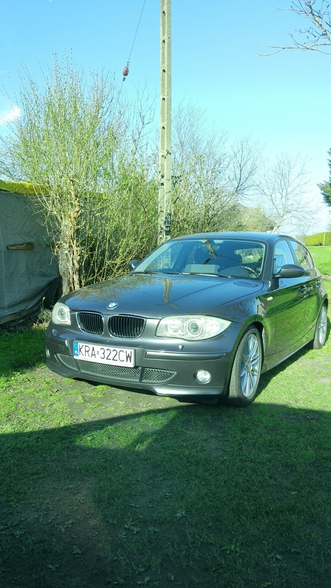 Numer rejestracyjny KRA 322CW posiada BMW 120 Diesel MR`04 E3 E87 120 Diesel MR`04 E3 E87 - KRA322CW