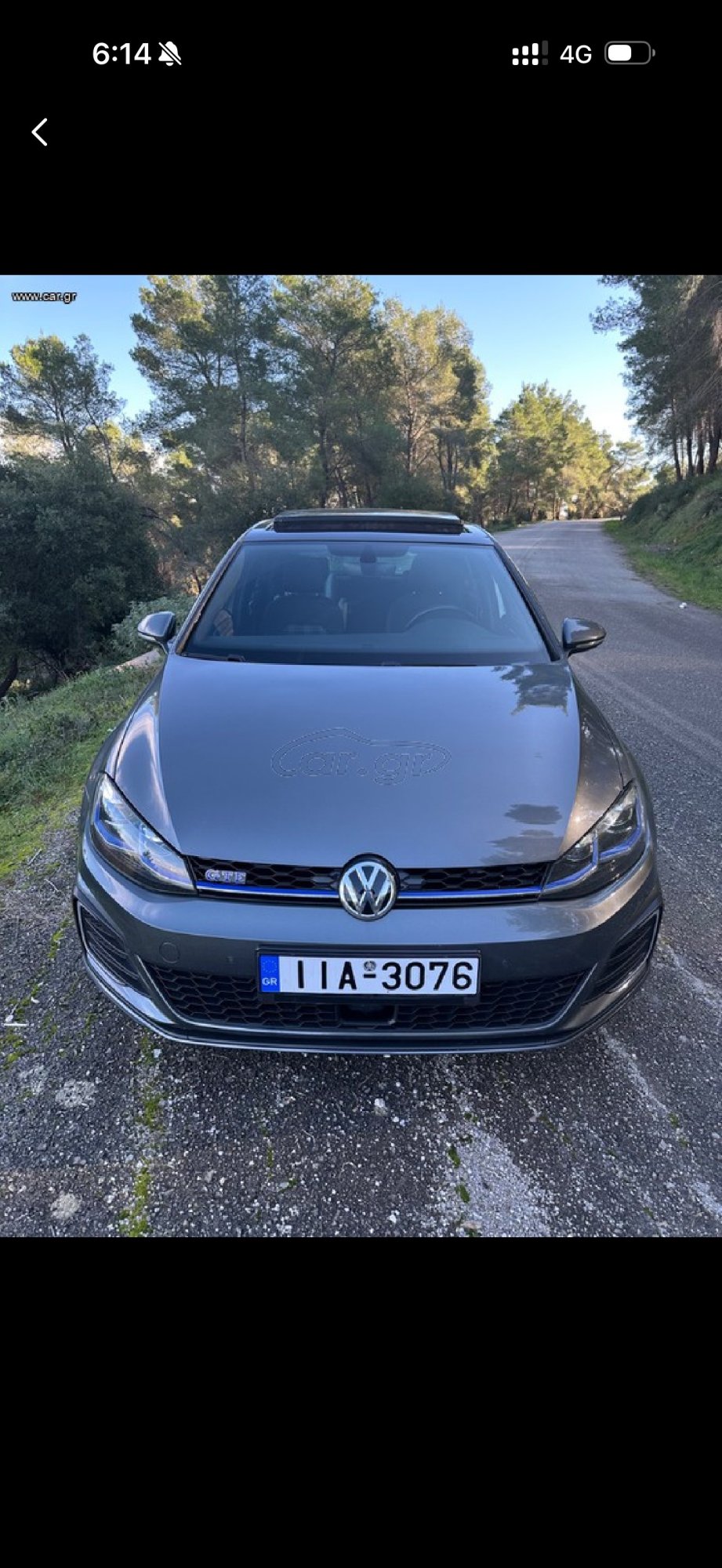 Numer rejestracyjny IIA3076 posiada Volkswagen Golf GTI