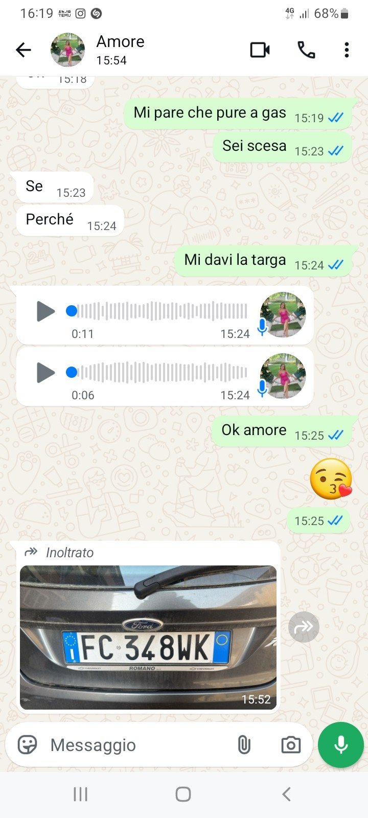 Numer rejestracyjny FC348WK posiada FORD Fiesta 6a serie