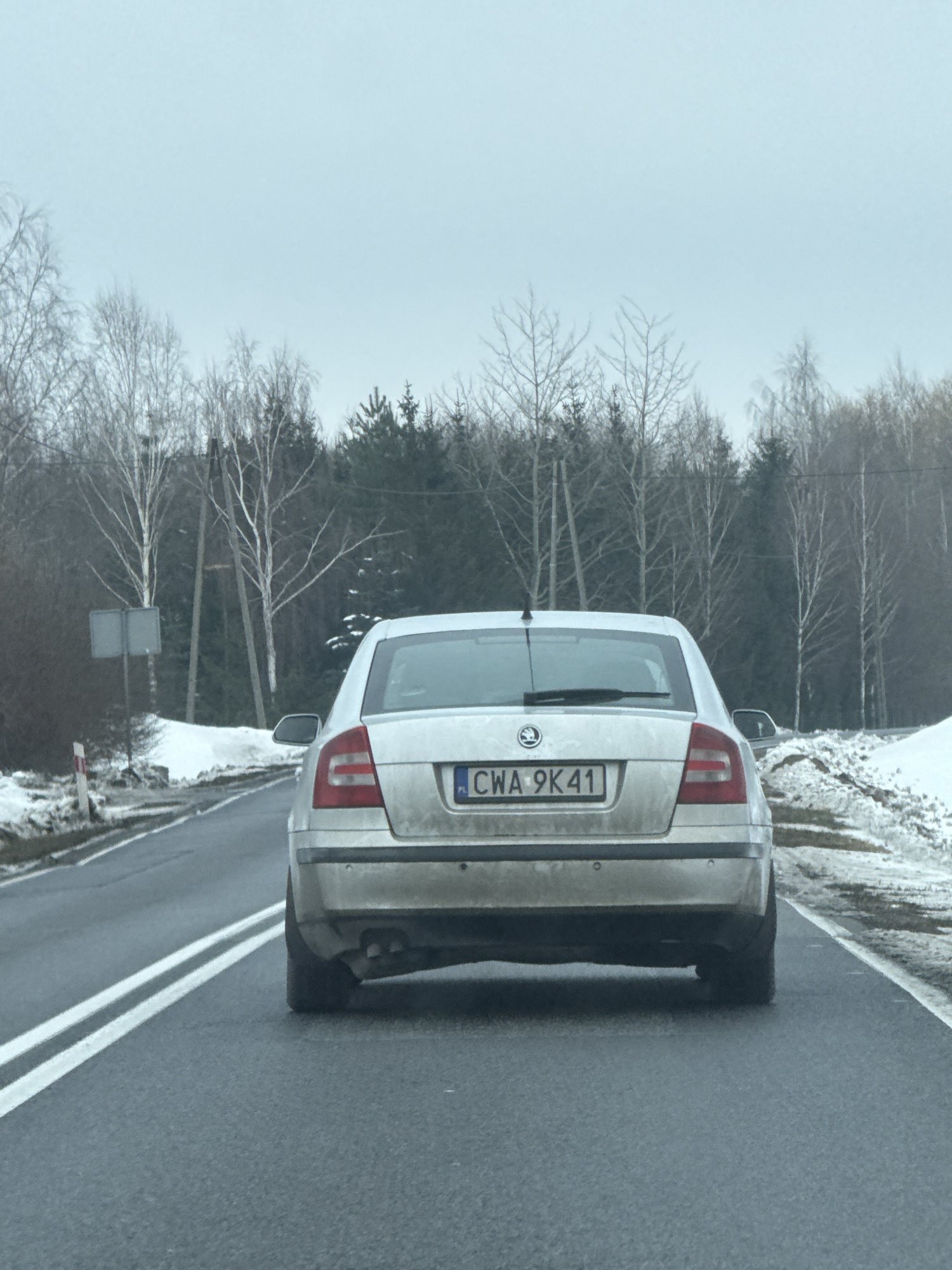 Numer rejestracyjny CWA 9K41 posiada SKODA OCTAVIA - CWA9K41