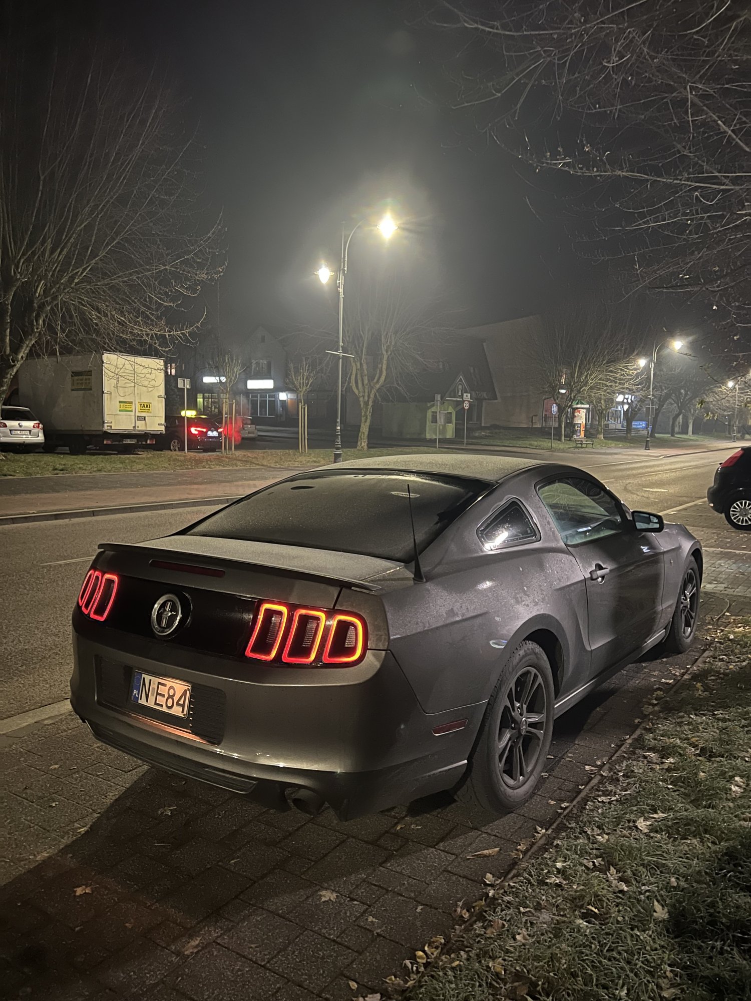 Numer rejestracyjny NE 84 posiada FORD MUSTANG - NE84
