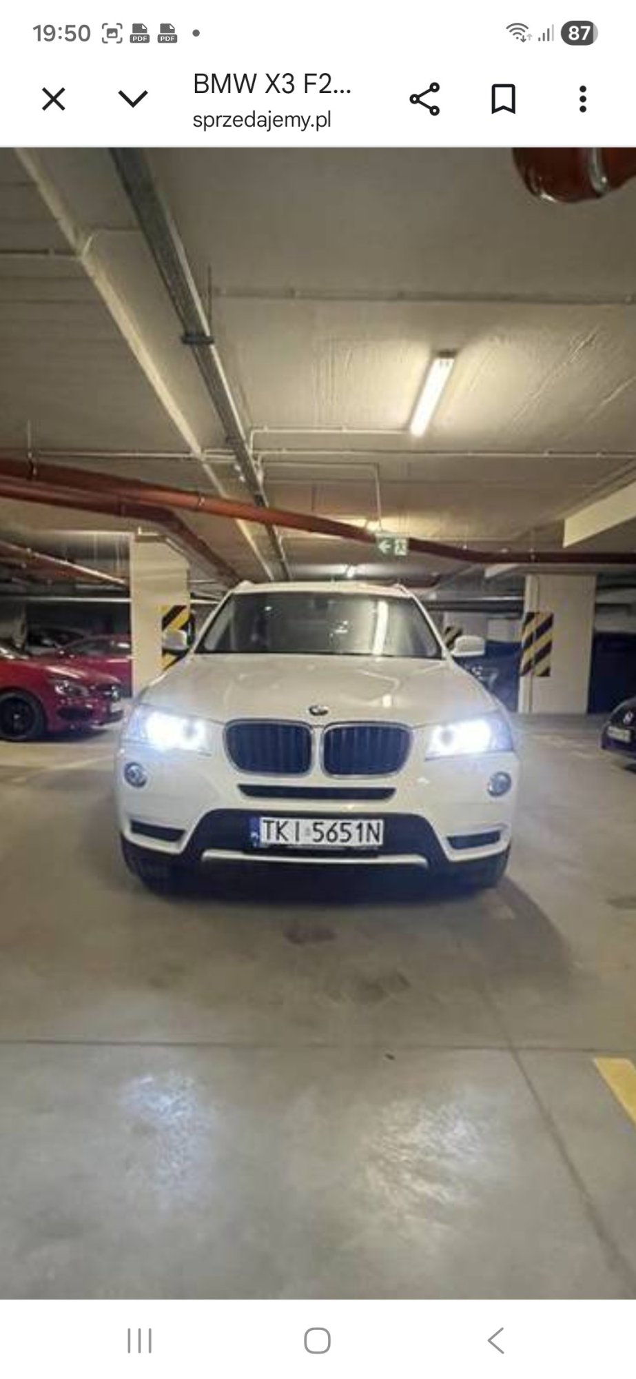 Numer rejestracyjny TKI 5651N posiada BMW X3 Diesel MR`10 E5 F25 xDrive20d - TKI5651N Numer rejestracyjny TKI 5651N posiada BMW X3 Diesel MR`10 E5 F25 xDrive20d - TKI5651N