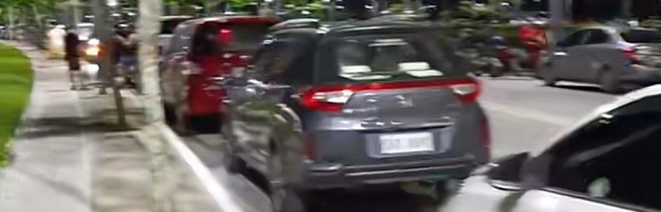 Numer rejestracyjny 0011101 posiada Mitsubishi 