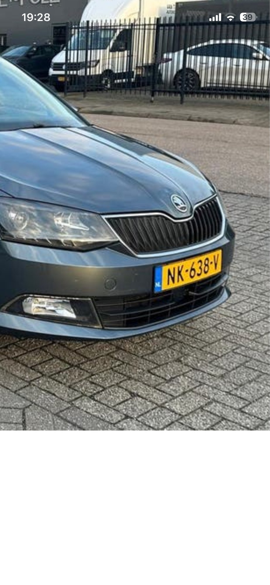 Numer rejestracyjny NK638V posiada SKODA FABIA