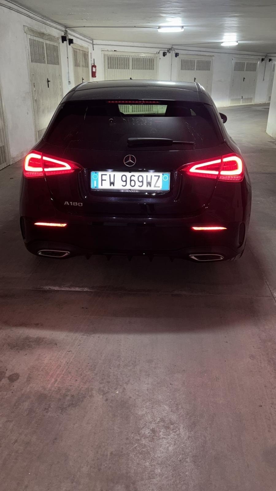 Numer rejestracyjny FW969WZ posiada MERCEDES Classe A