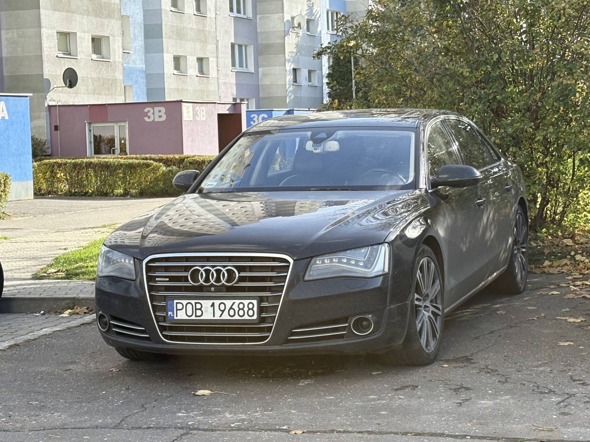 Numer rejestracyjny POB 19688 posiada AUDI A8L - POB19688 Numer rejestracyjny POB 19688 posiada AUDI A8L - POB19688