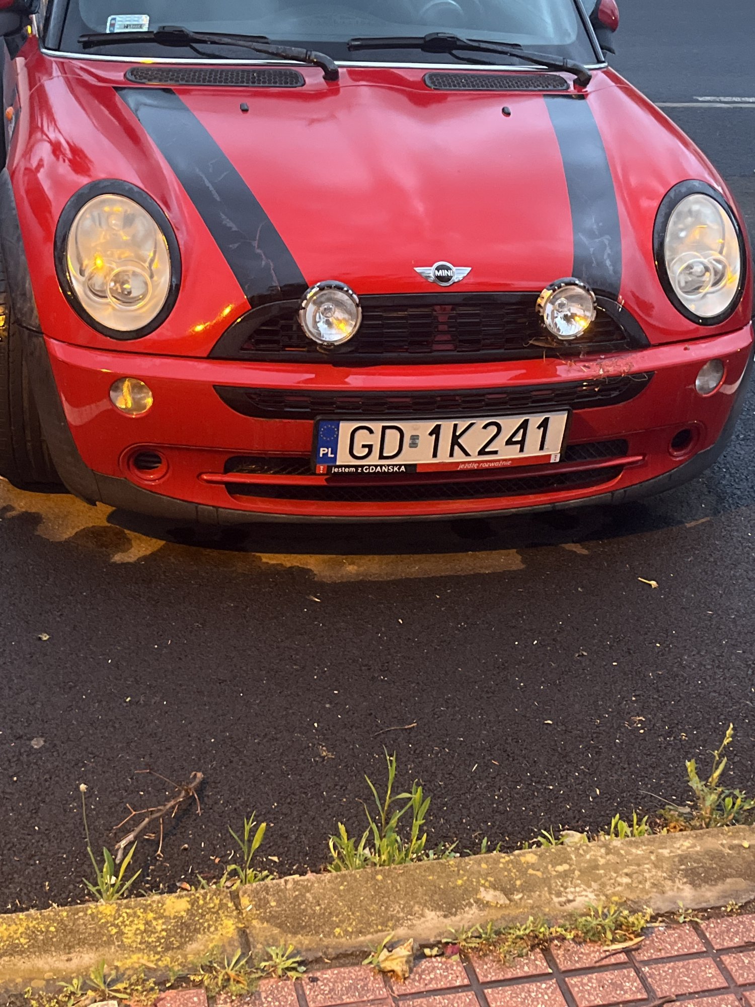 Numer rejestracyjny GD 1K241 posiada MINI [BMW] Mini Cabrio 1.6 MR`04 E3 - GD1K241