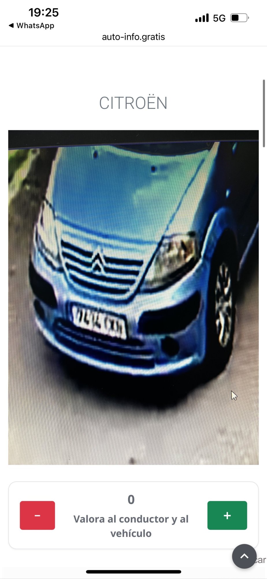 Numer rejestracyjny 77KK111 posiada Citroën 