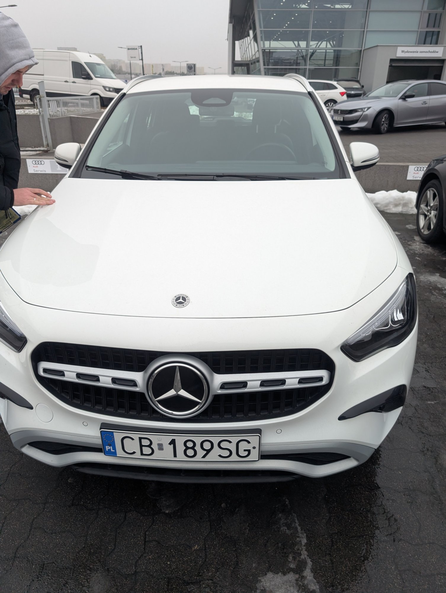 Numer rejestracyjny CB 189SG posiada MERCEDES-BENZ GLA 200 - CB189SG