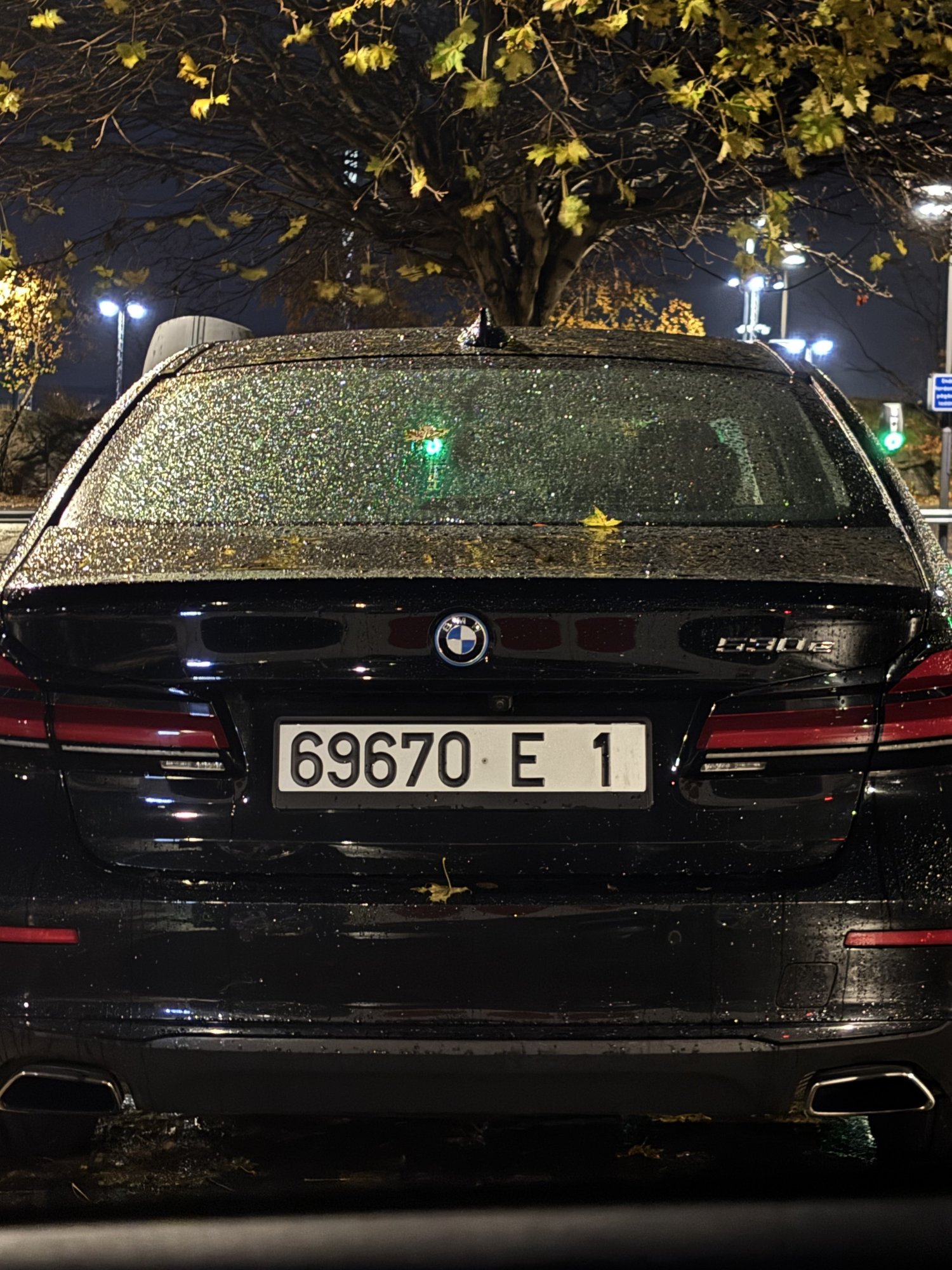 Numer rejestracyjny 69670E1 posiada BMW  530e