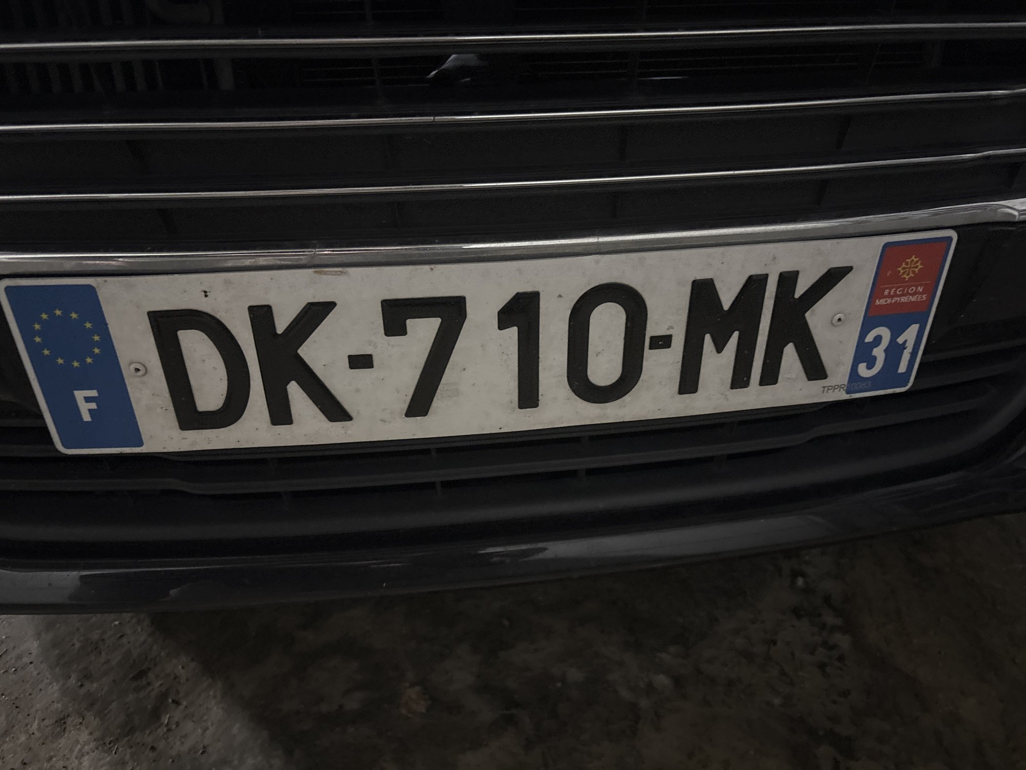 Numer rejestracyjny DK710MK posiada FORD FIESTA