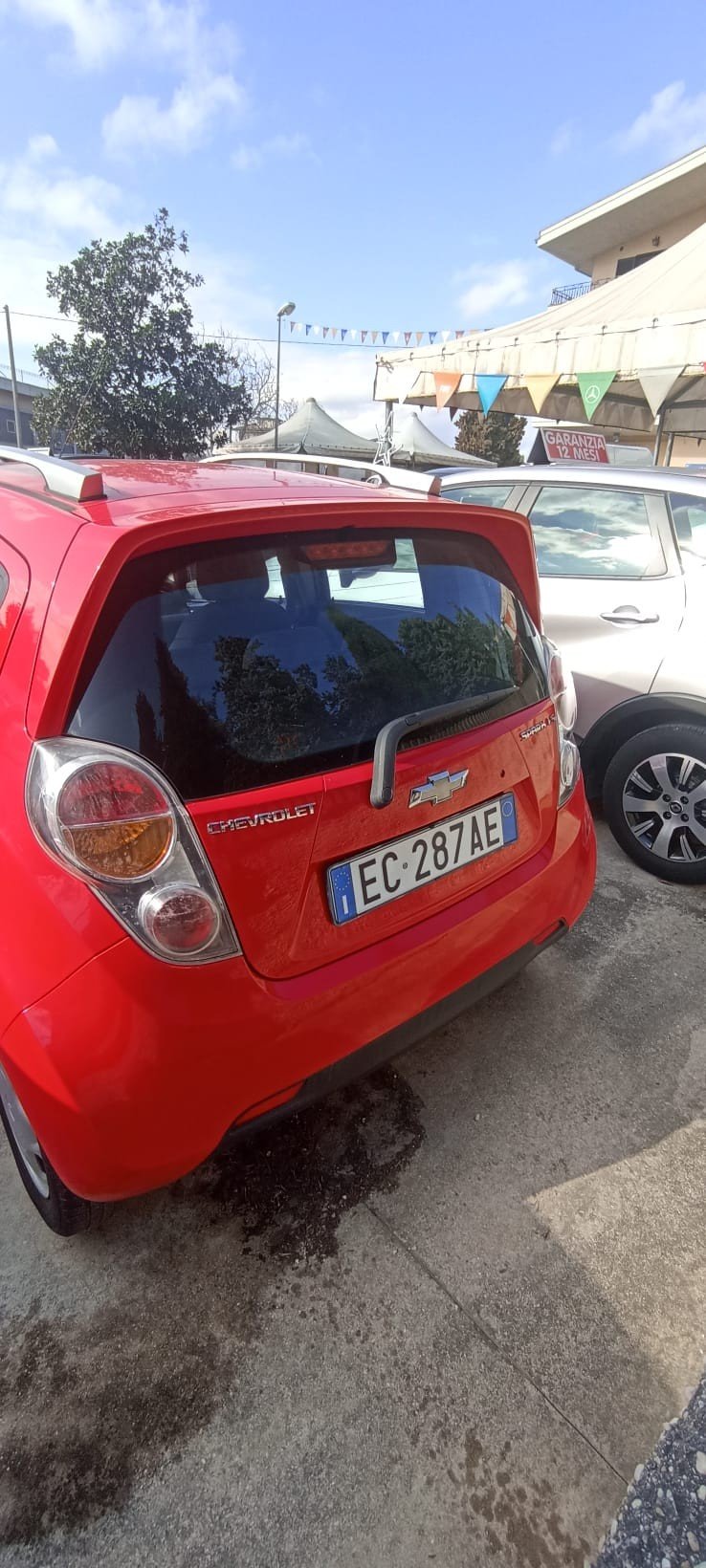 Numer rejestracyjny EC287AE posiada CHEVROLET Spark