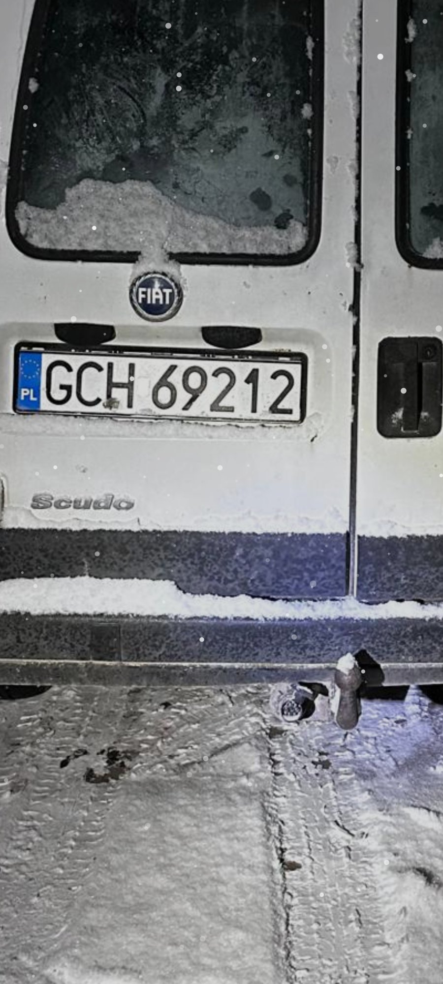 Numer rejestracyjny GCH 69212 posiada FIAT SCUDO - GCH69212