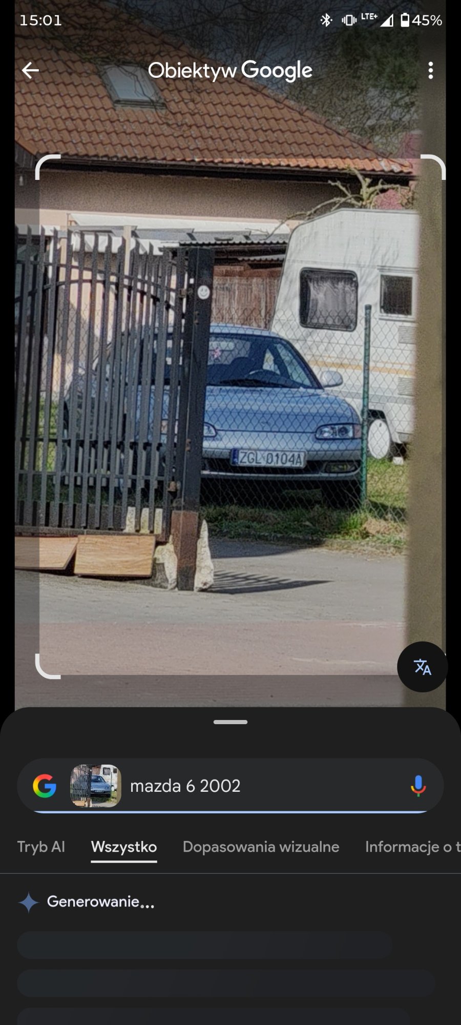 Numer rejestracyjny ZGL 0104A posiada MAZDA MX-6 2.5 Kat. MR`92 MX-6 2.5 Kat. MR`92 - ZGL0104A