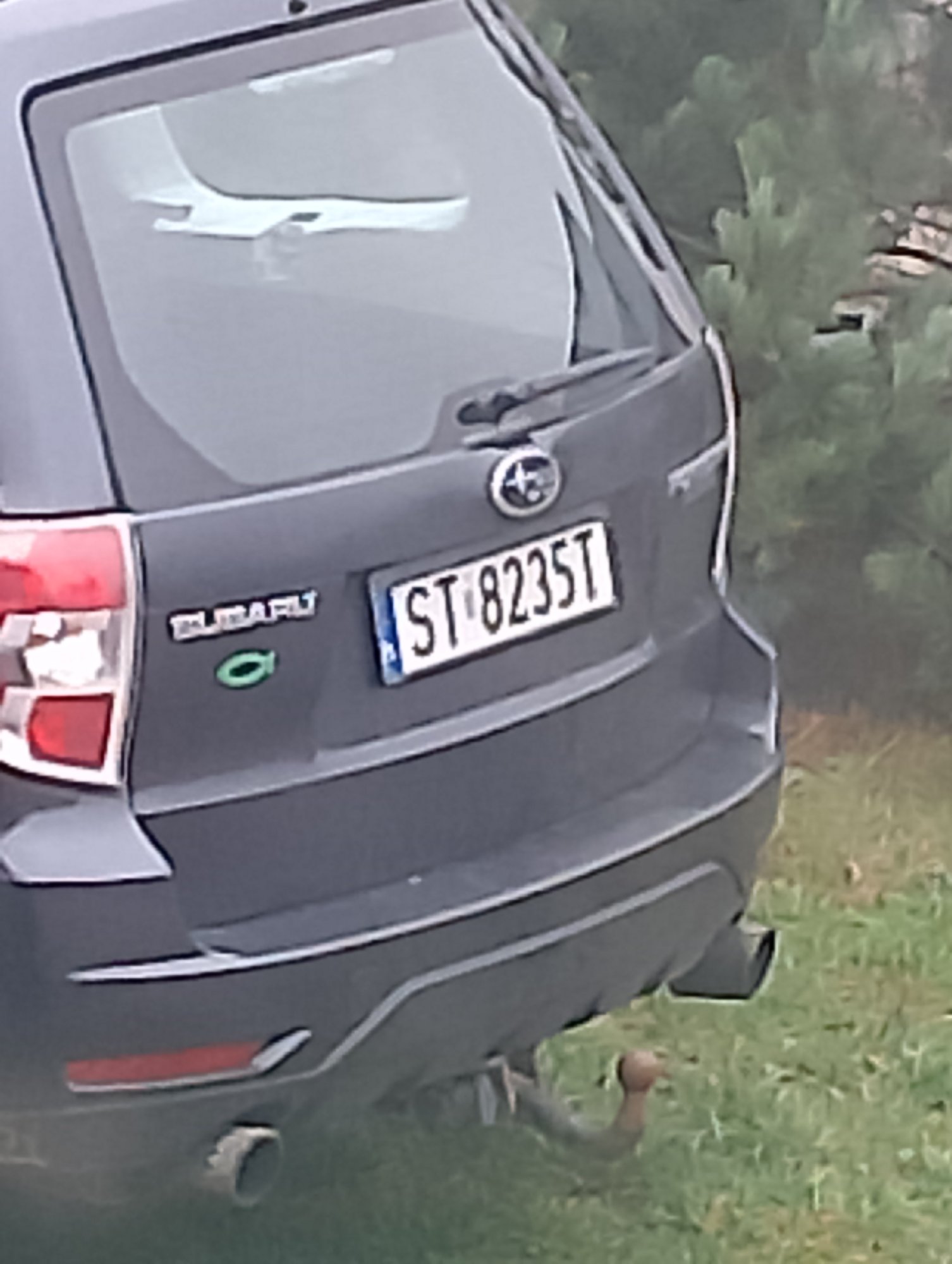 Numer rejestracyjny ST 8235T posiada SUBARU Forester 2.0 MR`09 E4 Comfort - ST8235T