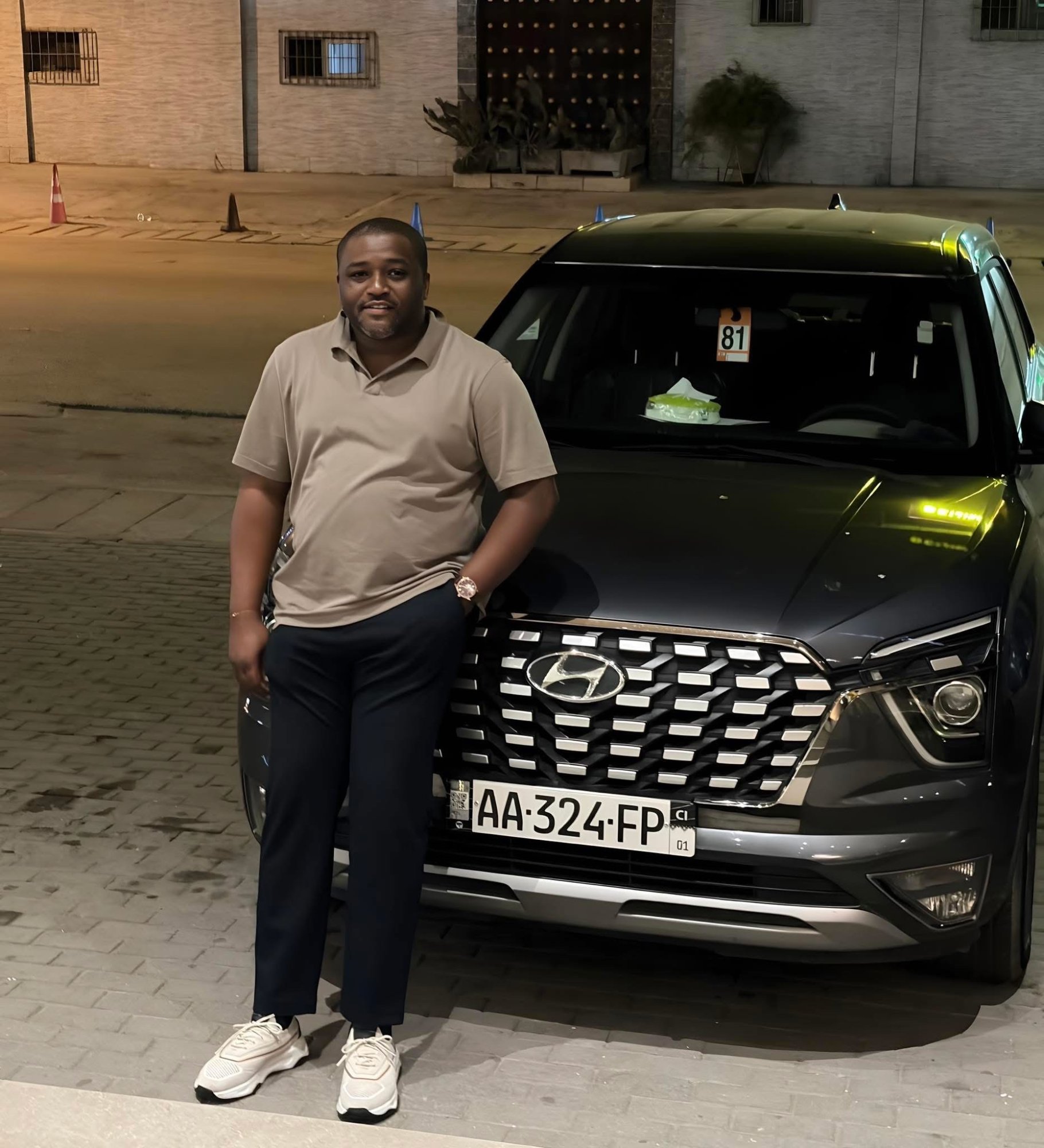 Numer rejestracyjny AA324FP posiada Hyundai 