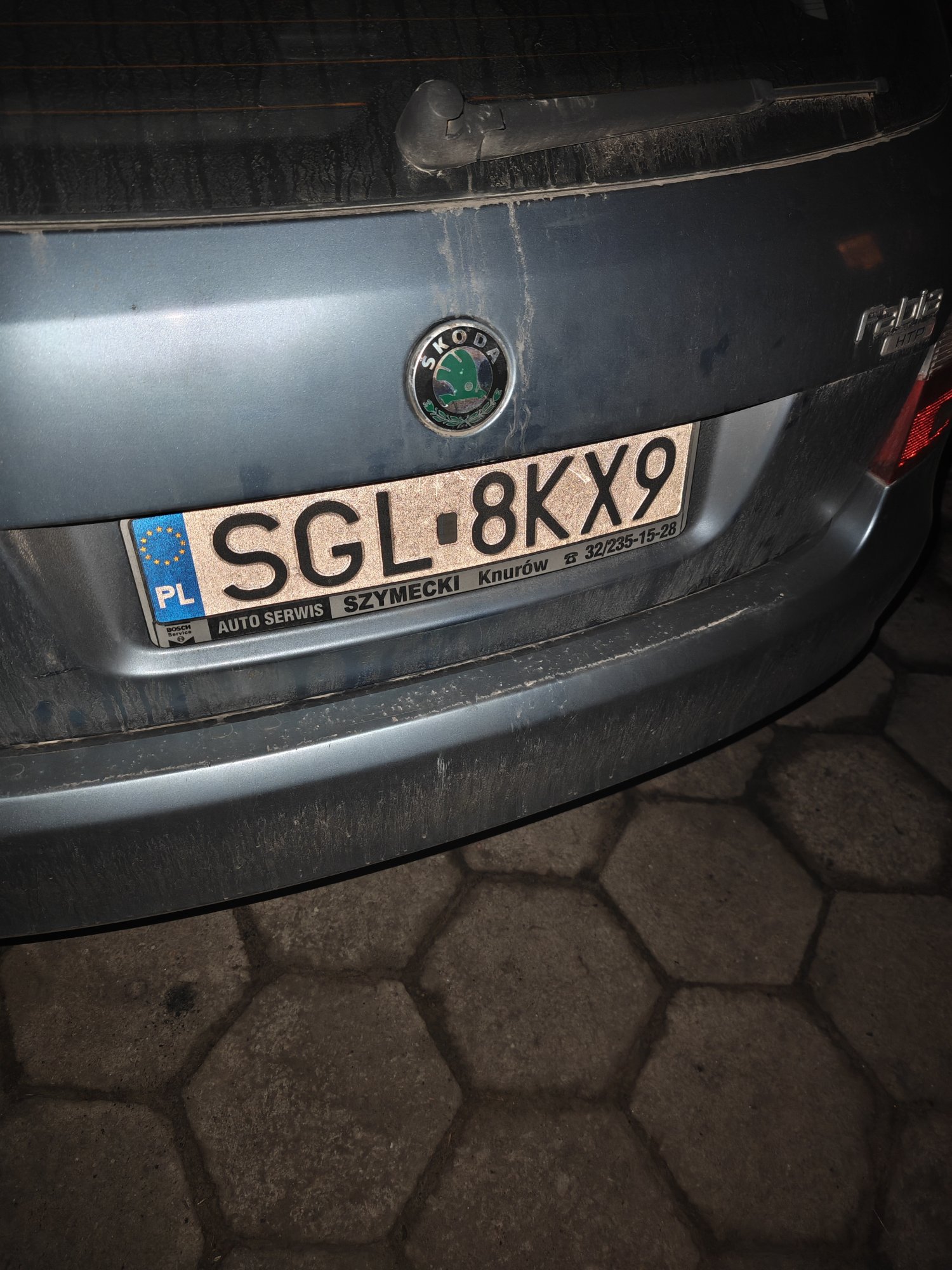 Numer rejestracyjny SGL 8KX9 posiada SKODA Fabia II 1.2 MR`07 E4 HTP Fun - SGL8KX9