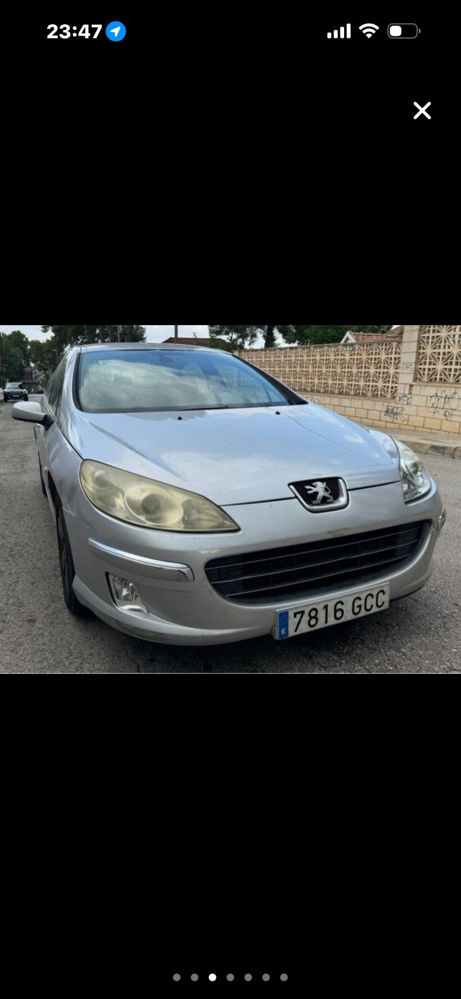 Numer rejestracyjny 7816GCC posiada PEUGEOT 407